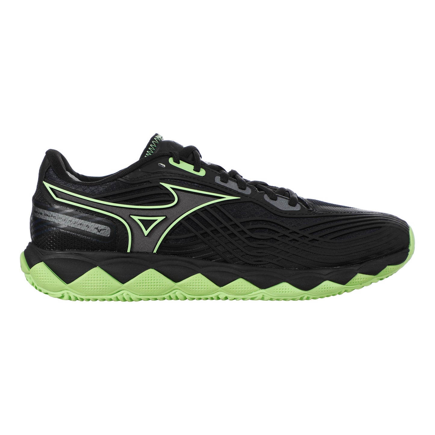 Mizuno Wave Enforce Tour 2 But do padla Mężczyźni - czarny, neonowy zielony
