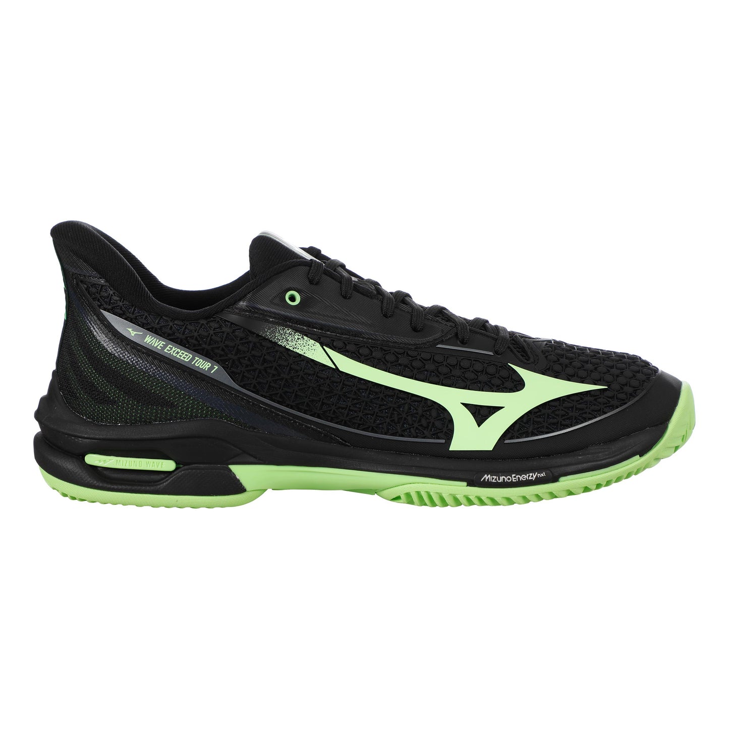 Mizuno Wave Exceed Tour 7 But do padla Mężczyźni - czarny, neonowy zielony