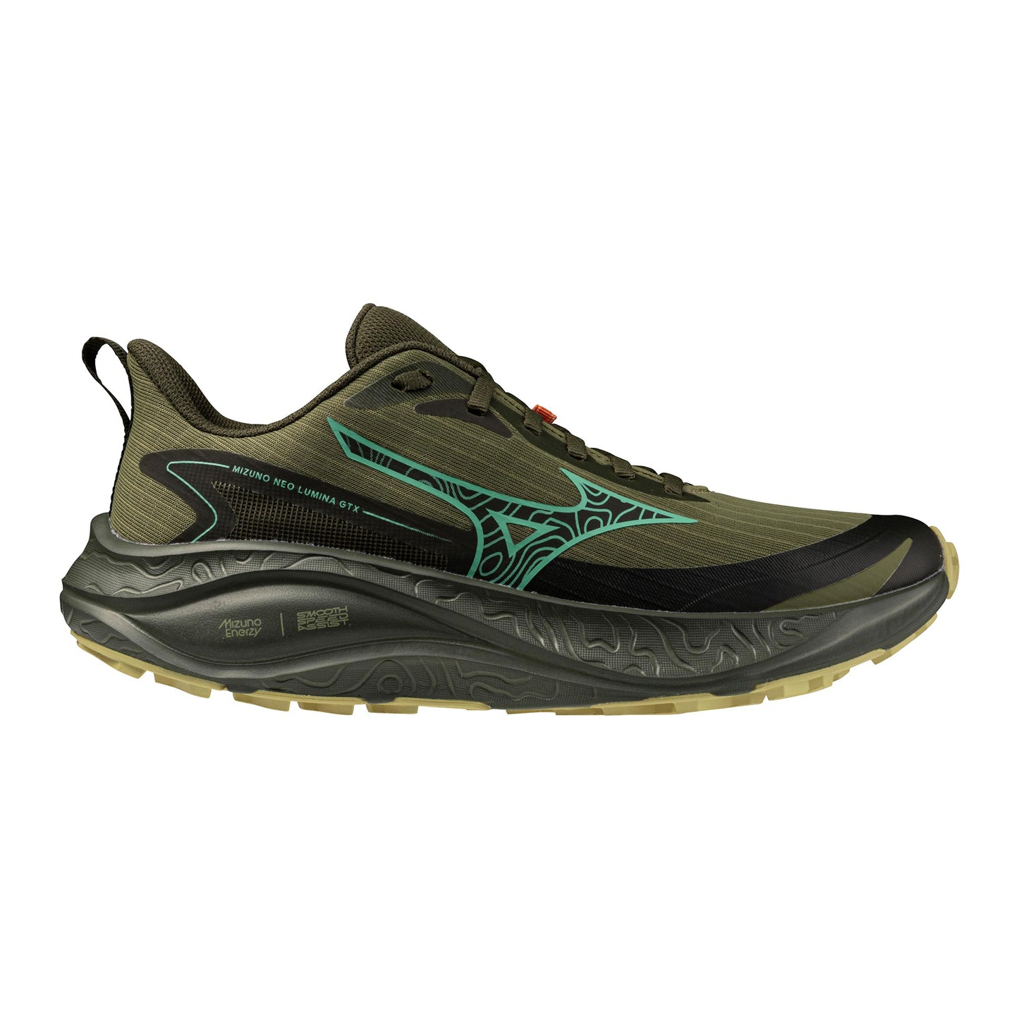 Mizuno Neo Lumina GTX  But trailowy Kobiety - oliwka, miętowy