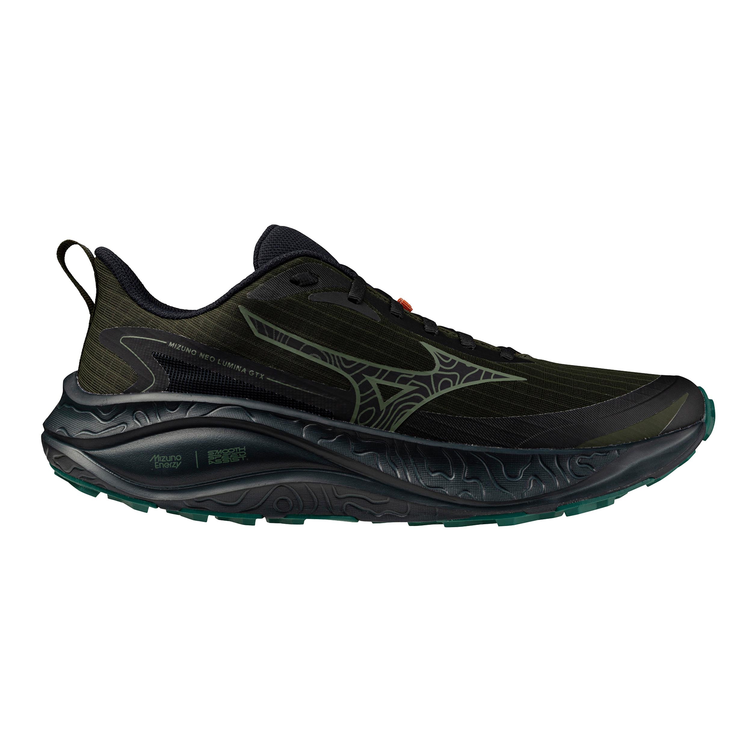 Mizuno Neo Lumina GTX  But trailowy Mężczyźni - ciemnozielony, czarny