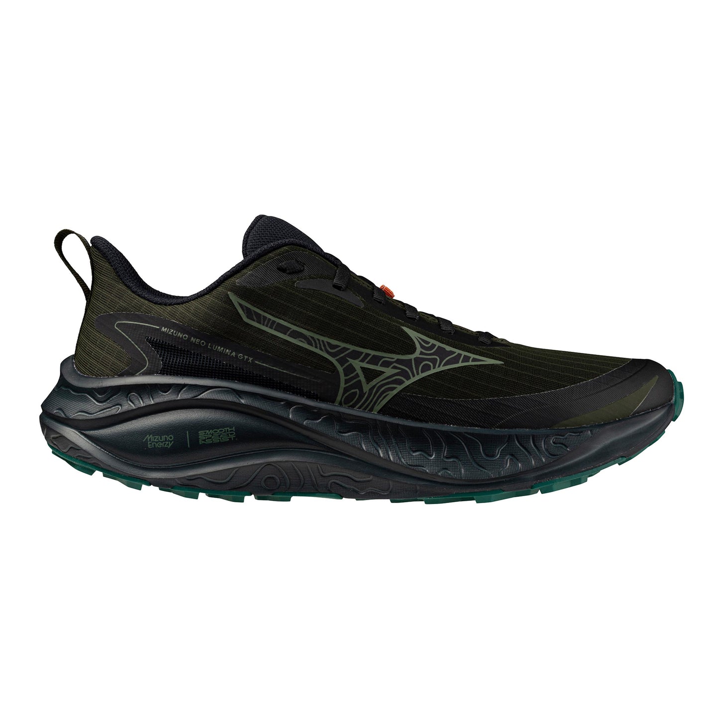 Mizuno Neo Lumina GTX  But trailowy Mężczyźni - ciemnozielony, czarny