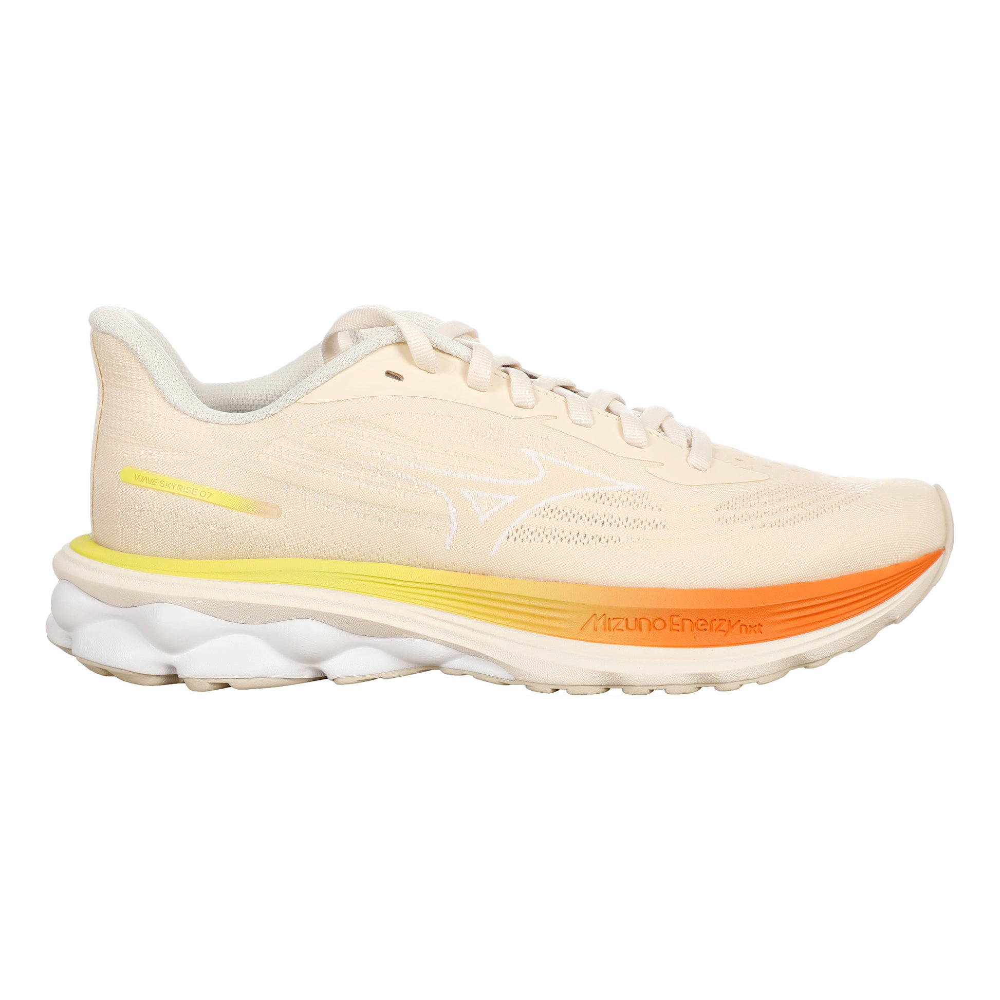 Mizuno Wave Skyrise 7  But neutralny Kobiety - krem, pomarańczowy