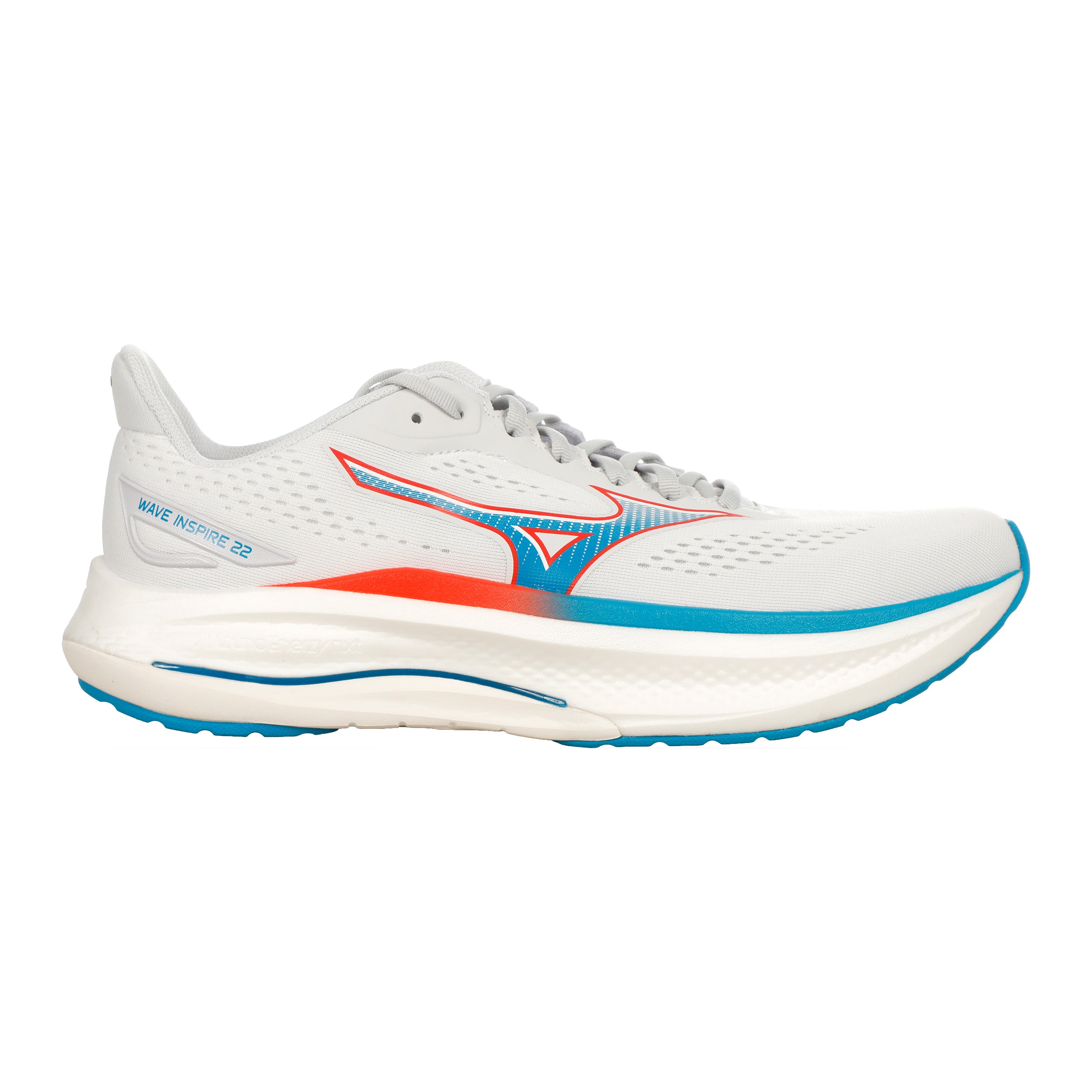 Mizuno Wave Inspire 22  But stabilizujący Mężczyźni - krem, niebieski