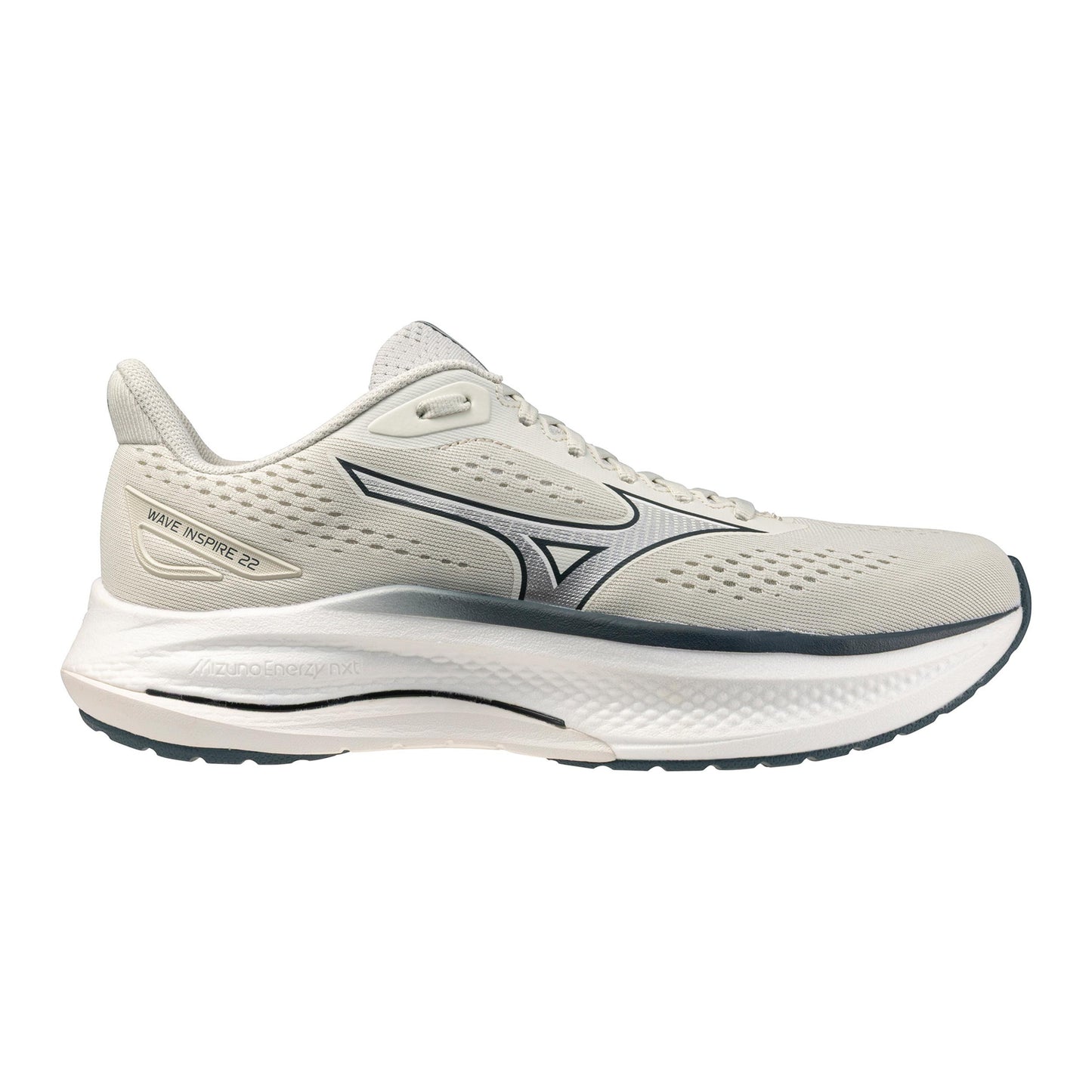 Mizuno Wave Inspire 22  But stabilizujący Mężczyźni - beż, szary