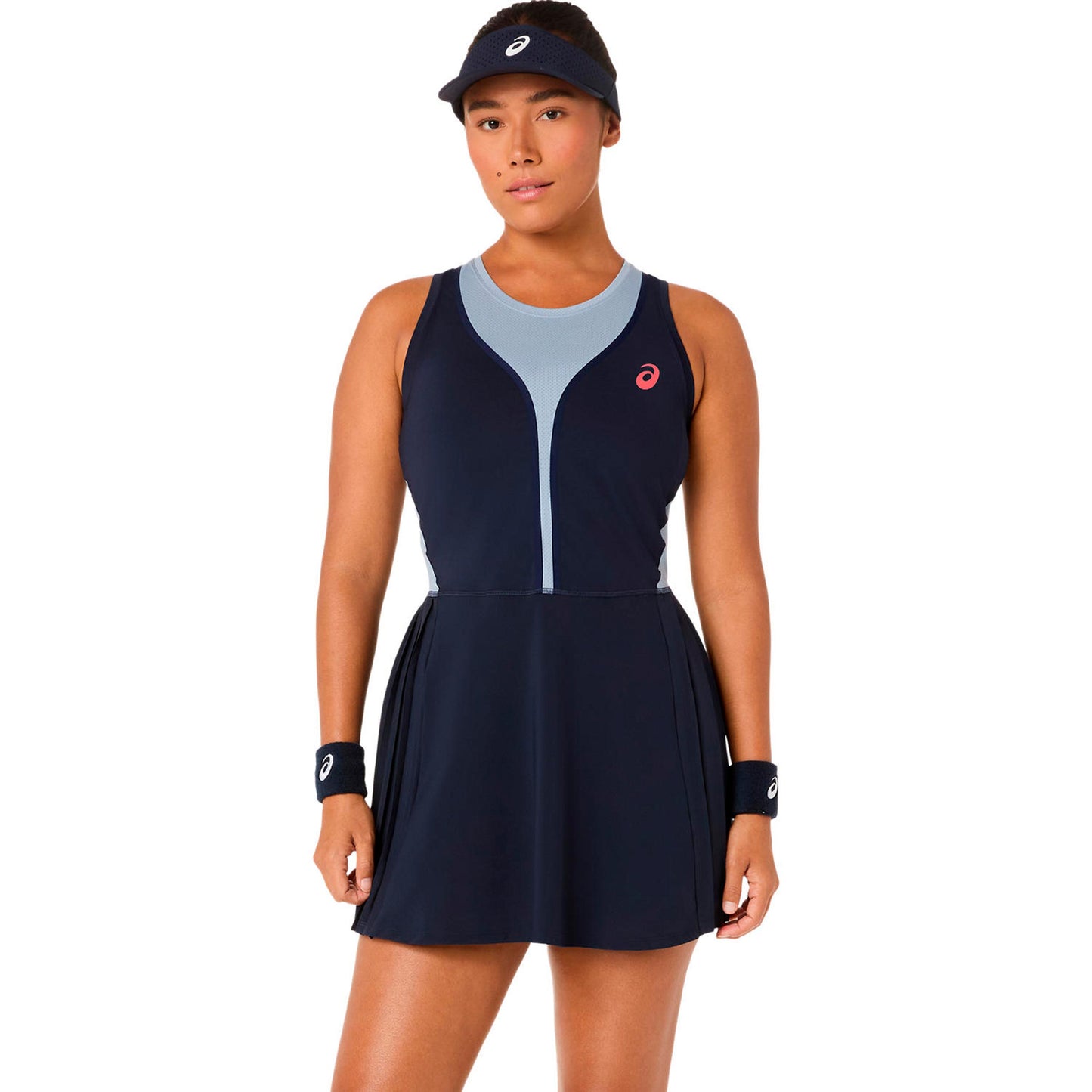 ASICS Match Pleat  Sukienka Kobiety-ciemnoniebieski