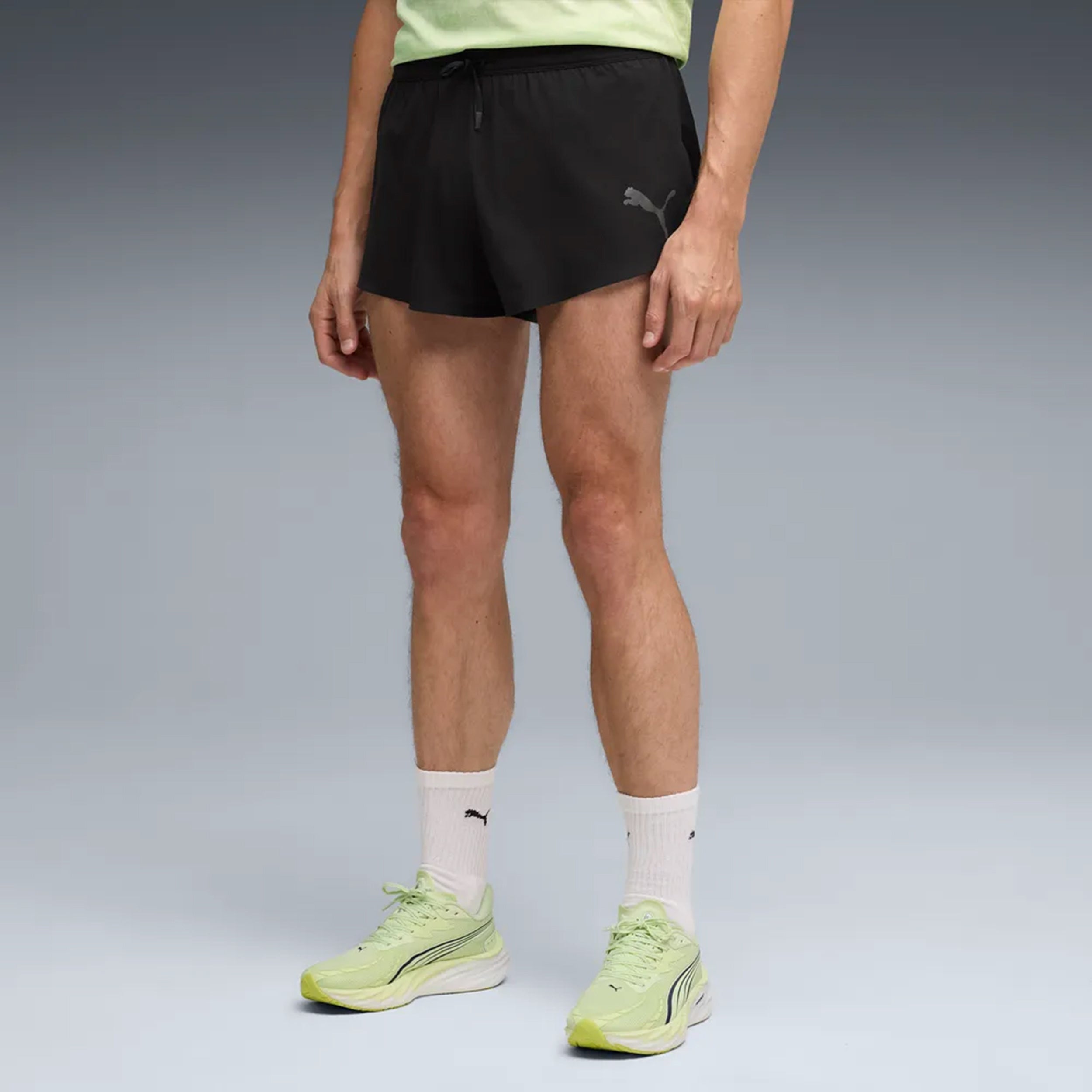 Puma Lightspeed Ultraweave 2in Split  Spodenki do biegania Mężczyźni - czarny