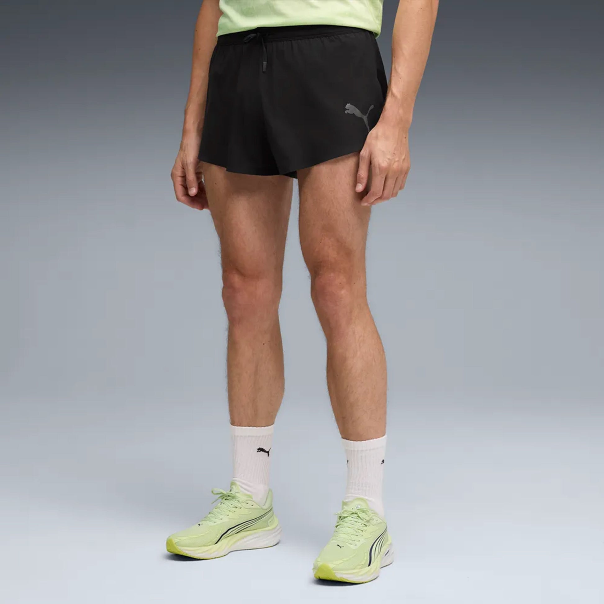 Puma Lightspeed Ultraweave 2in Split  Spodenki do biegania Mężczyźni - czarny