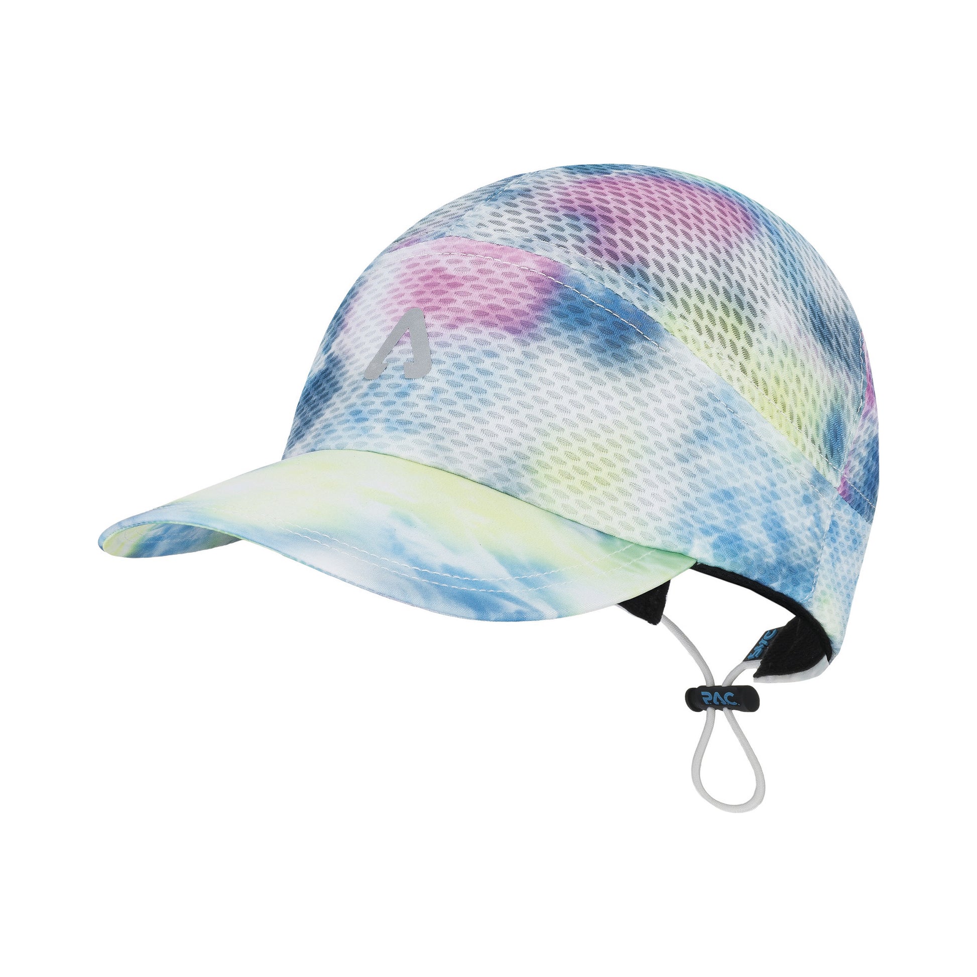 P.A.C. Mesh Run Czapka Unisex-wielokolorowy, biały