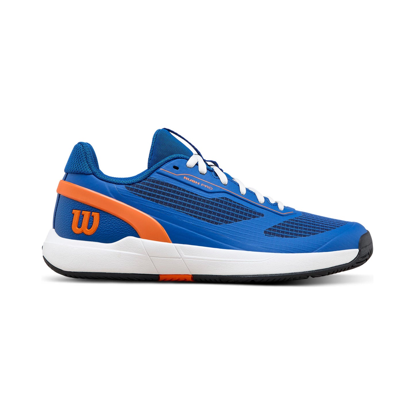 Wilson Rush Pro 5 Jr buty do tenisa allcourt Dzieci-niebieski, biały