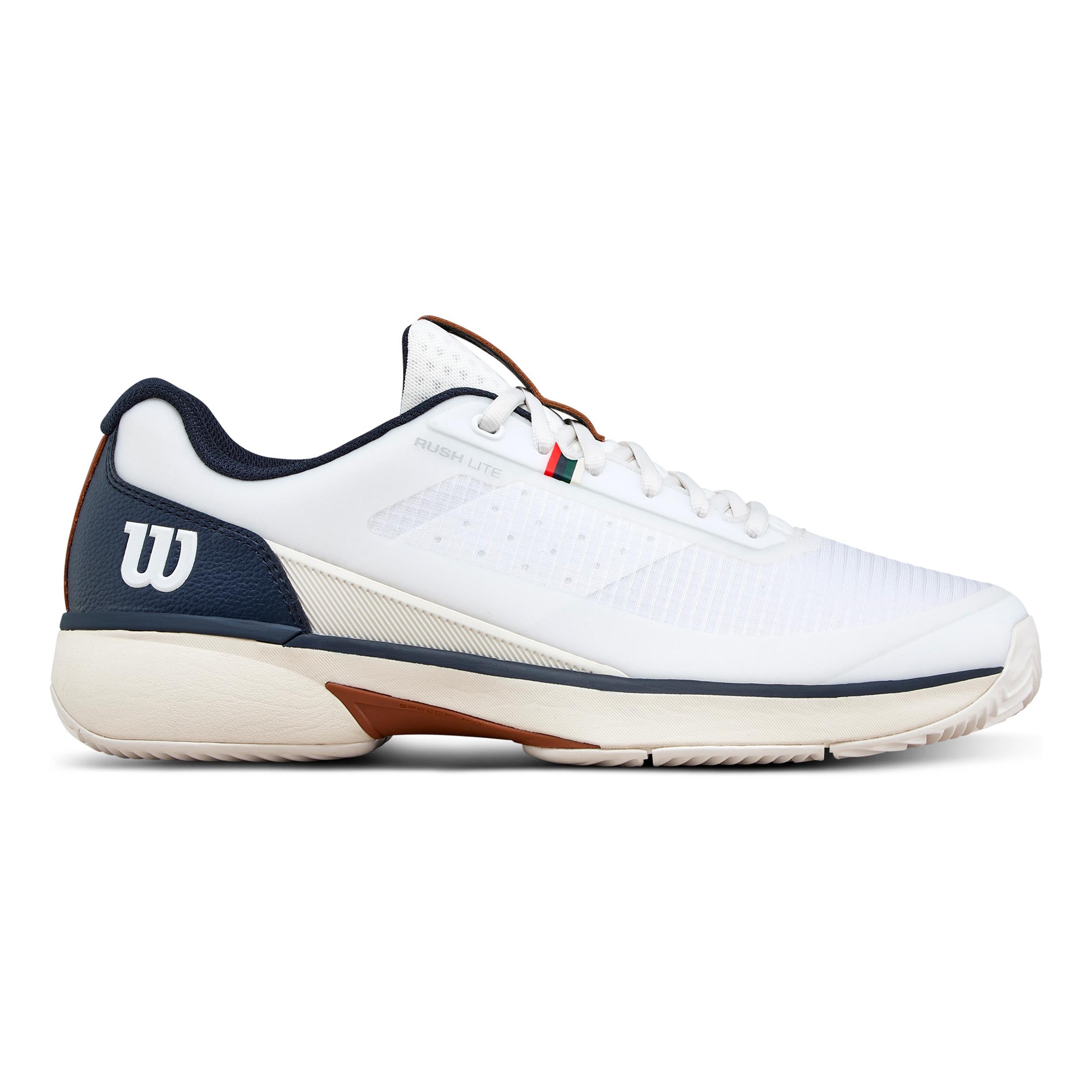 Wilson Rush Lite 5 buty do tenisa ziemnego Mężczyźni-biały, ciemnoniebieski