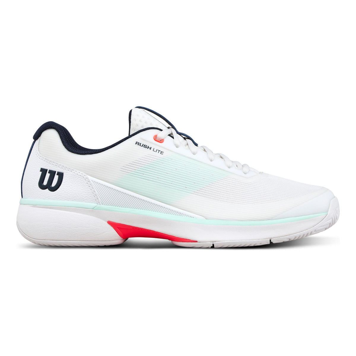 Wilson Rush Lite 5 buty do tenisa allcourt Mężczyźni-biały, turkus