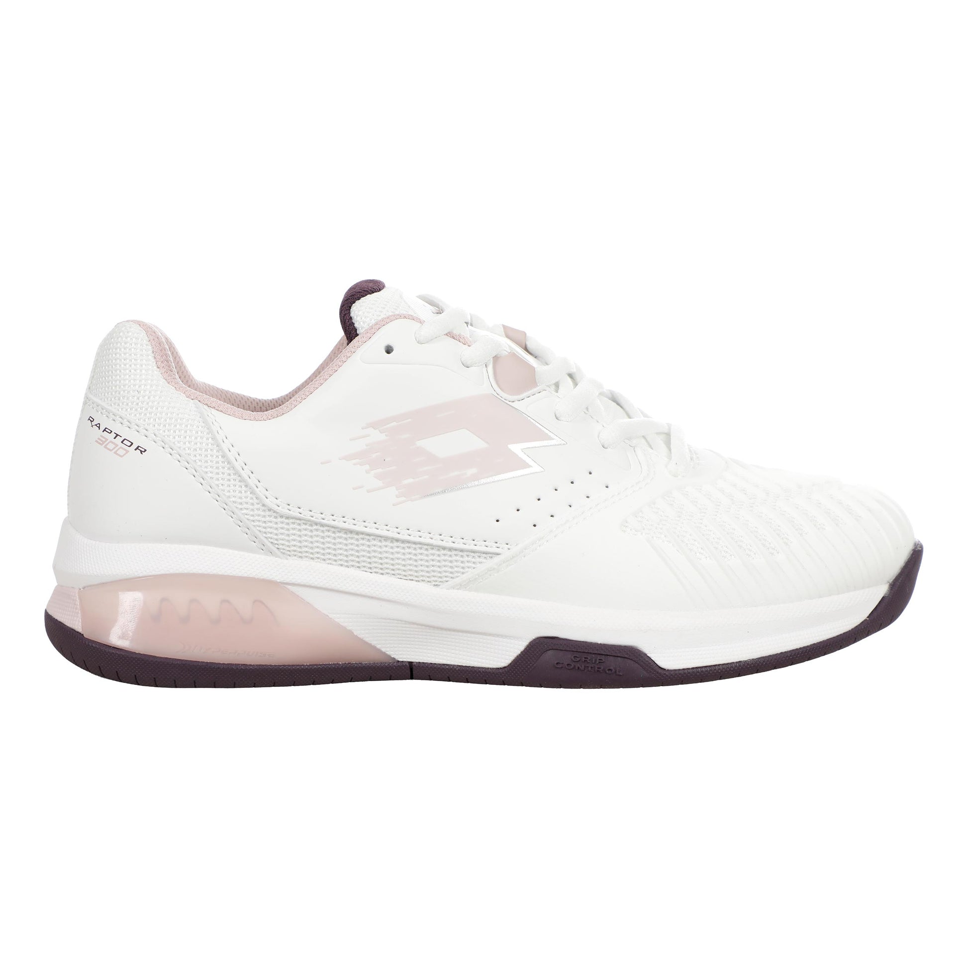 Lotto Raptor 300 AC buty do tenisa allcourt Kobiety-biały, liliowy