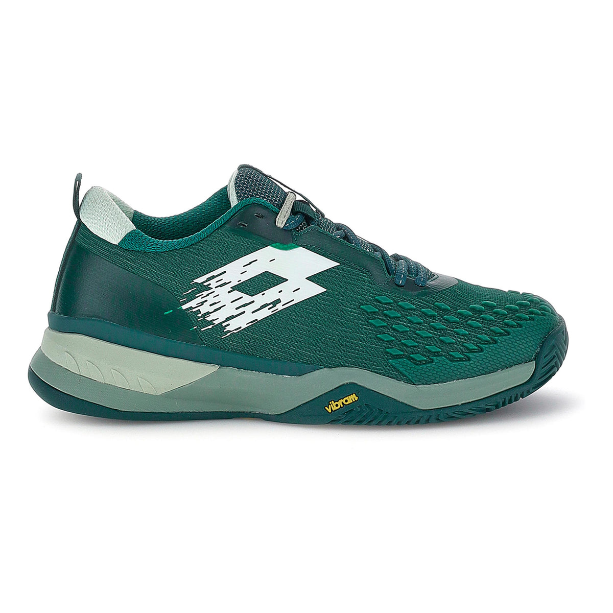 Lotto Raptor Hyperpulse 100 IV buty do tenisa ziemnego Mężczyźni - petrolowy, biały