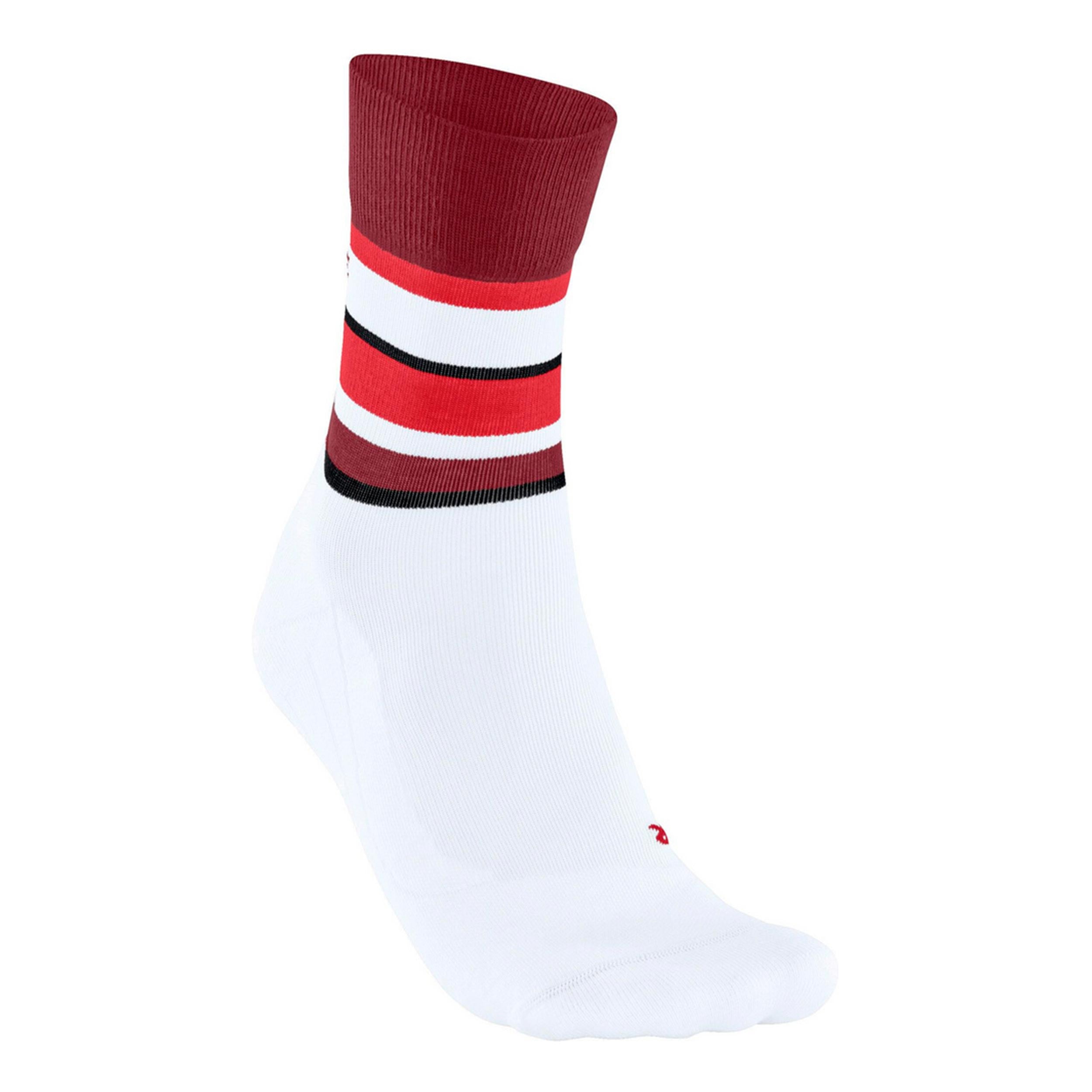 Falke RU4 Endurance Compression Skarpety kompresowe Kobiety - biały, ciemnoczerwony