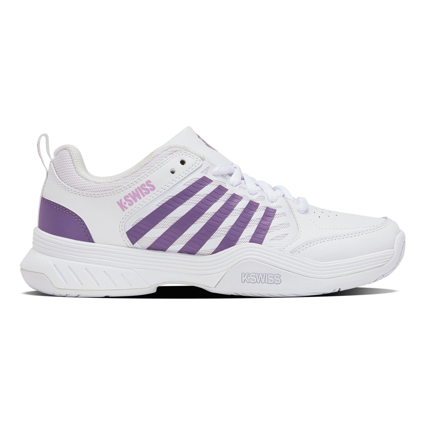 K-Swiss COURT EXPRESS 2  AC buty do tenisa allcourt Kobiety-biały, lawendowy