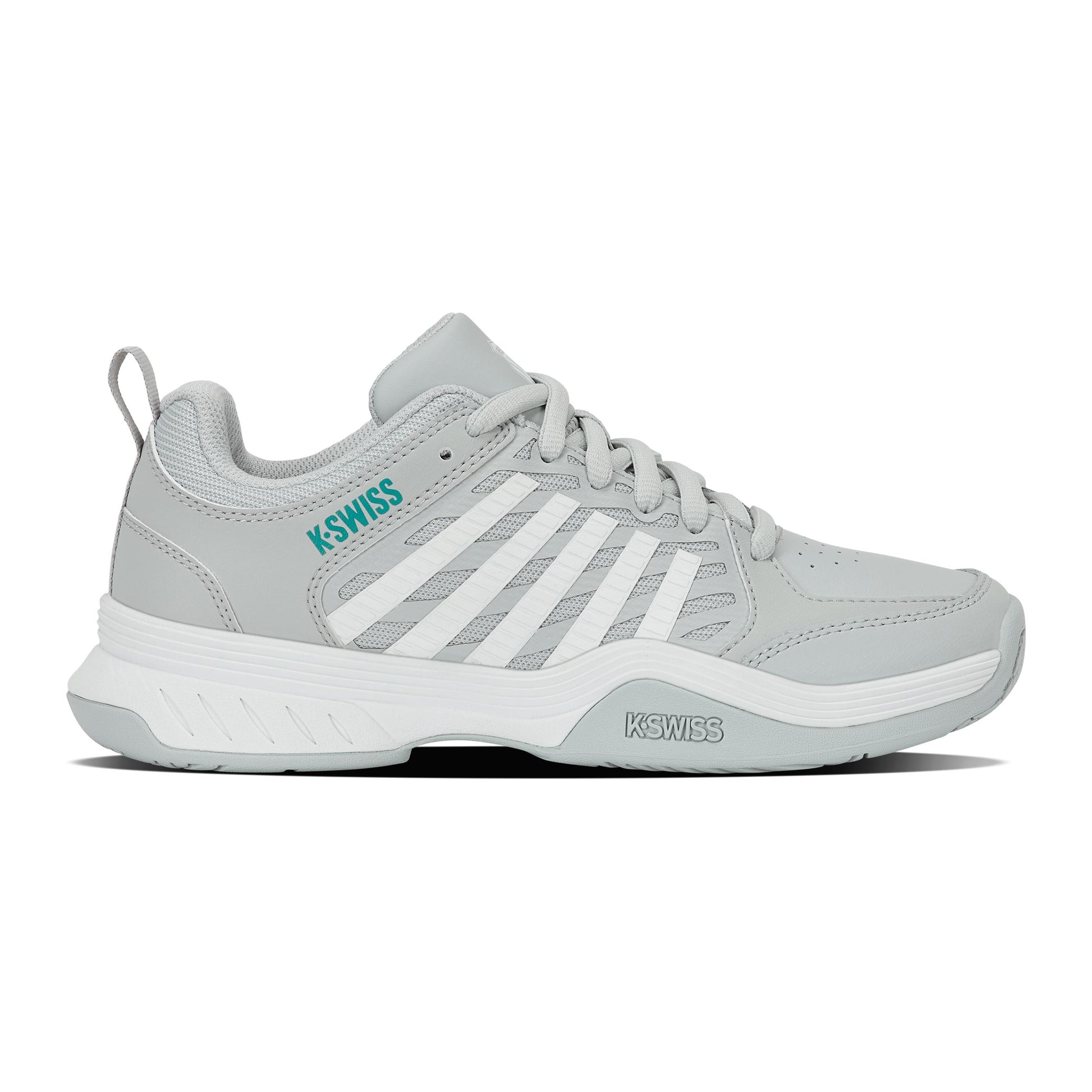 K-Swiss Court Express 2 buty do tenisa allcourt Kobiety - jasnoszary, biały