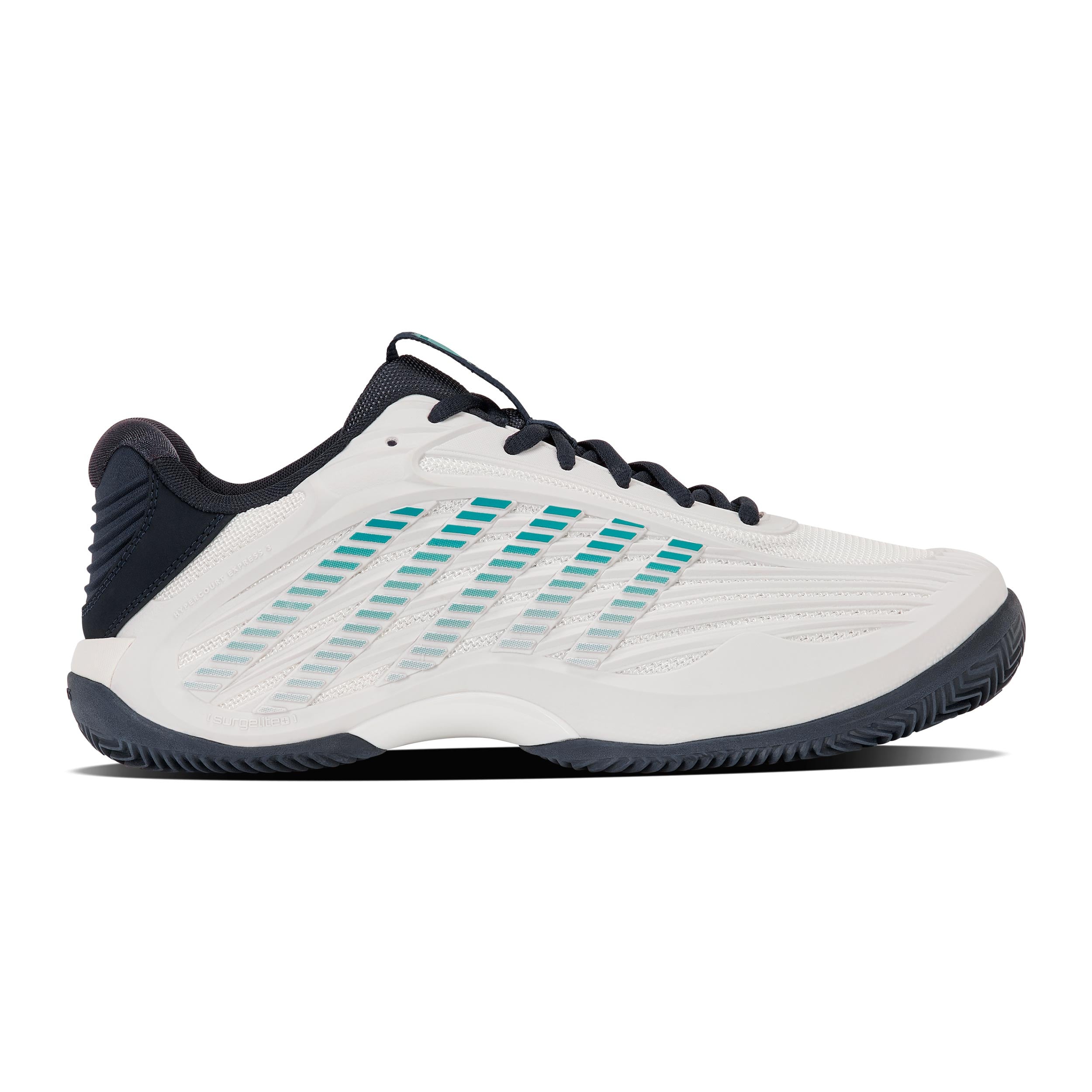 K-Swiss Hypercourt Express 3 buty do tenisa ziemnego Mężczyźni - biały, turkus