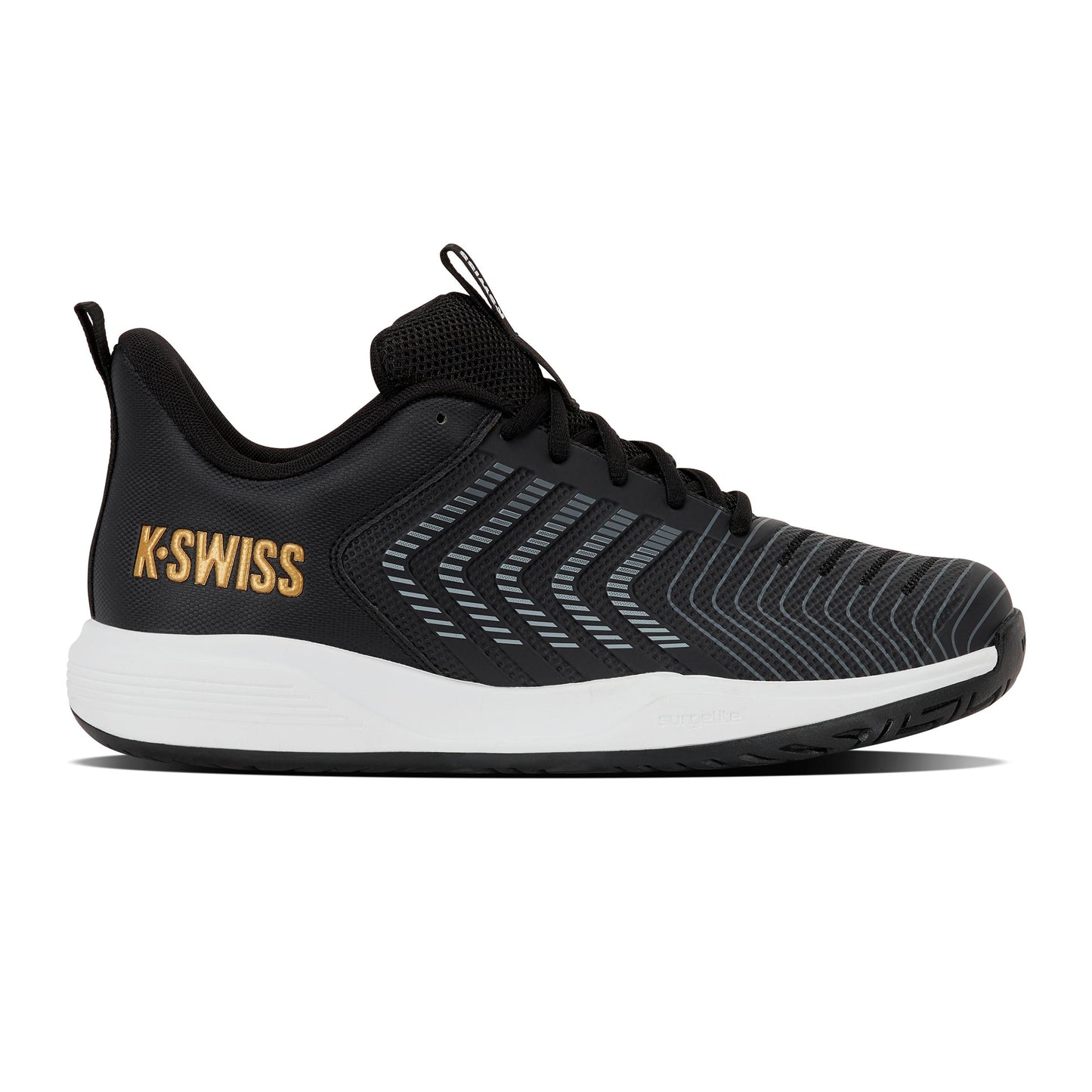 K-Swiss Ultrashot Light buty do tenisa allcourt Mężczyźni - czarny, złoto