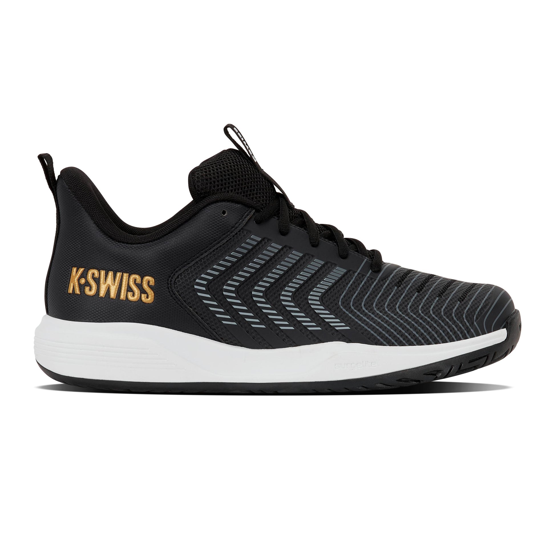 K-Swiss Ultrashot Light buty do tenisa allcourt Mężczyźni - czarny, złoto