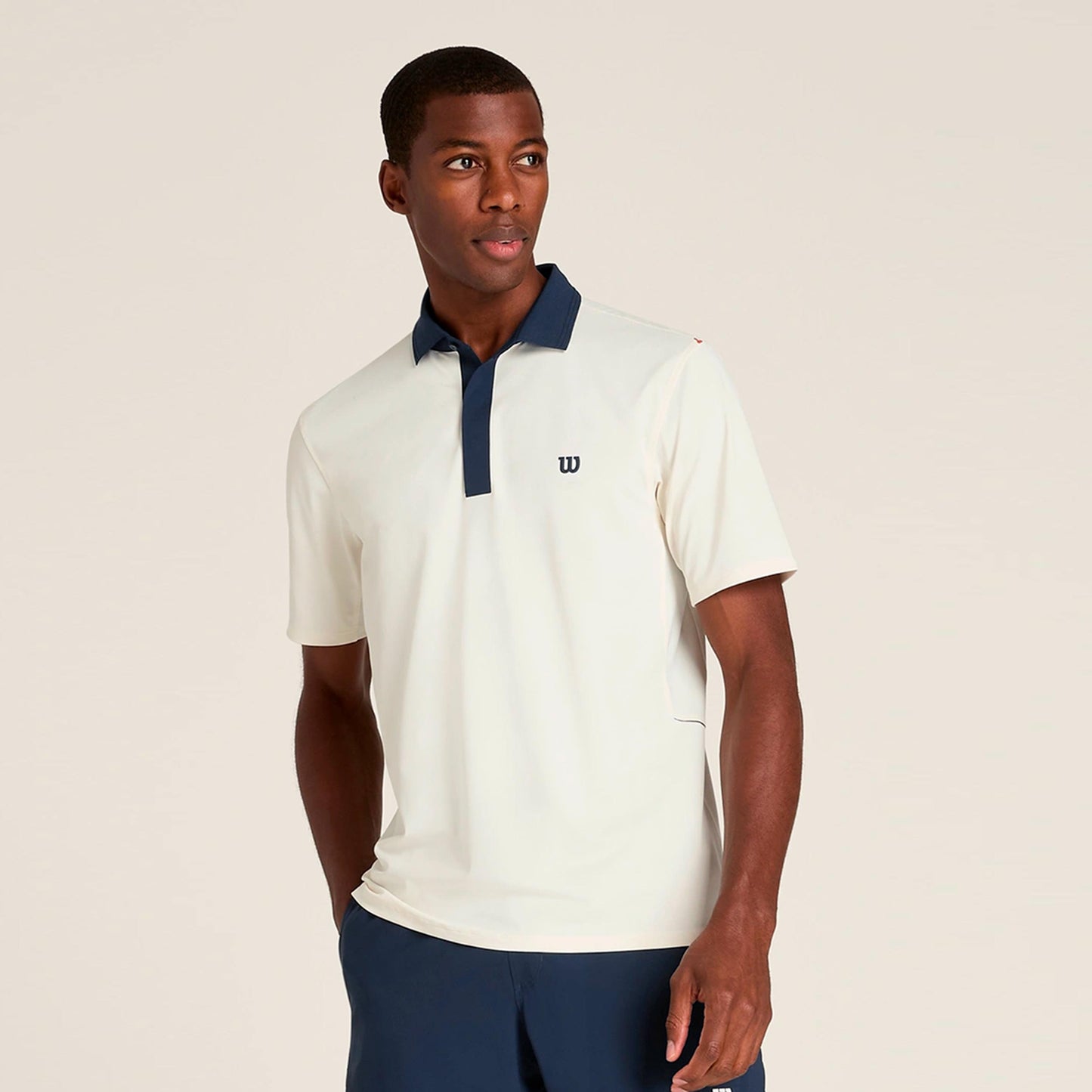 Wilson Challengers Technical Polo Mężczyźni - beż
