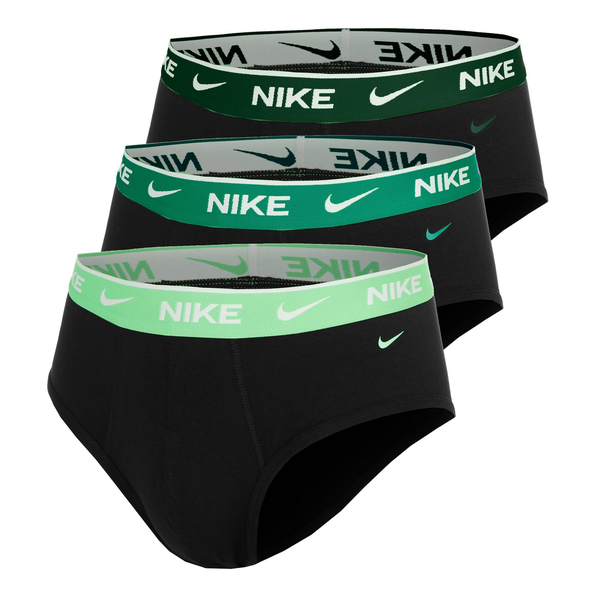 Nike Essential Cotton Stretch Brief Bokserki sportowe Opakowanie 3 szt. Mężczyźni - beż