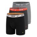 Essential Cotton Stretch Bokserki sportowe Opakowanie 3 szt. Mężczyźni - czarny, antracyt