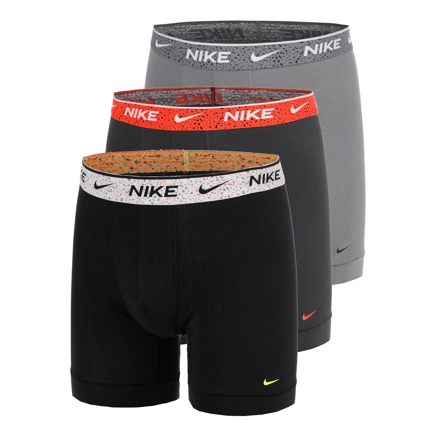 Nike Essential Cotton Stretch Bokserki sportowe Opakowanie 3 szt. Mężczyźni - czarny, antracyt