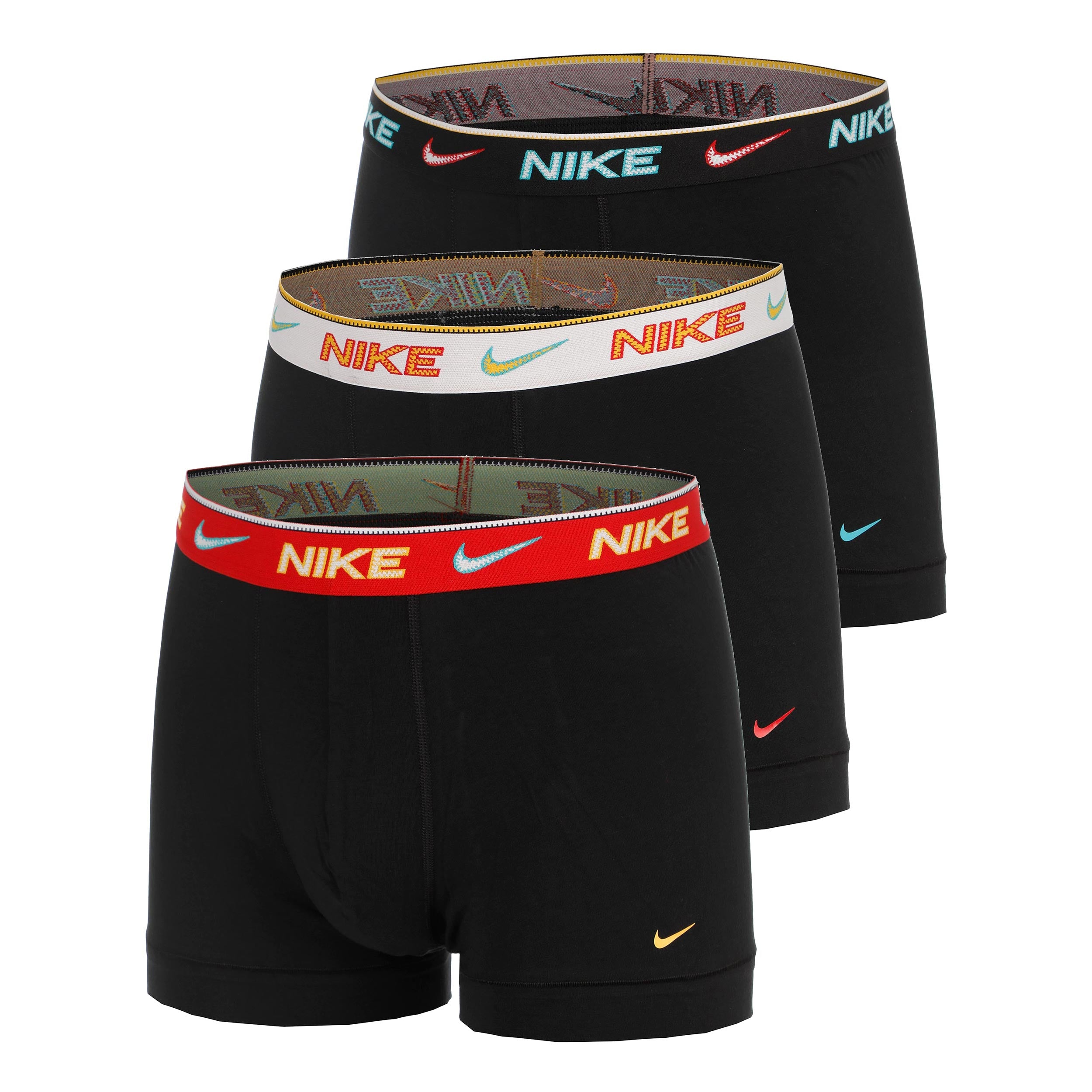Nike Essential Cotton Stretch Trunk Bokserki sportowe Opakowanie 3 szt. Mężczyźni - szary