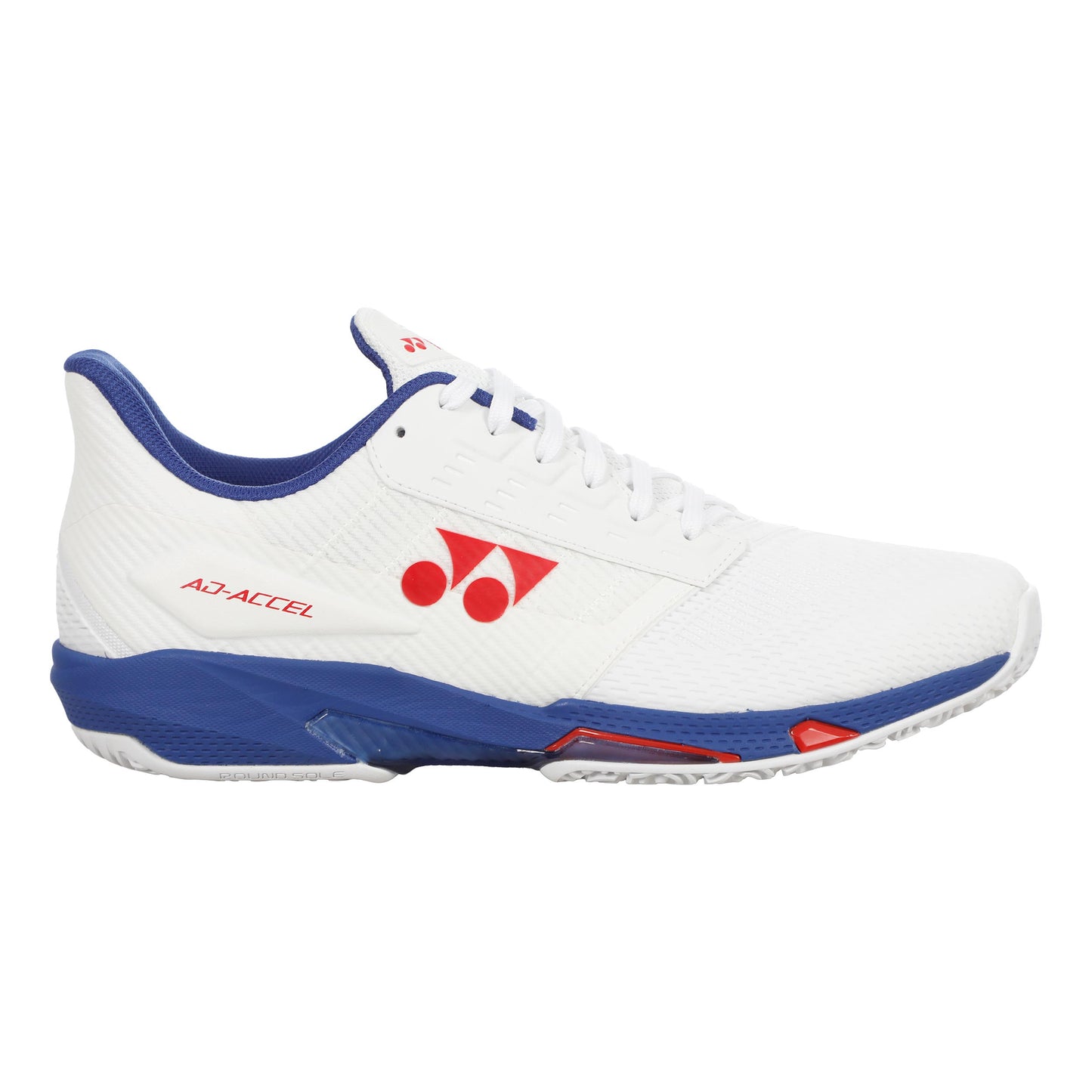 Yonex AD-Accel Wide CLY buty do tenisa ziemnego Mężczyźni-biały, liliowy