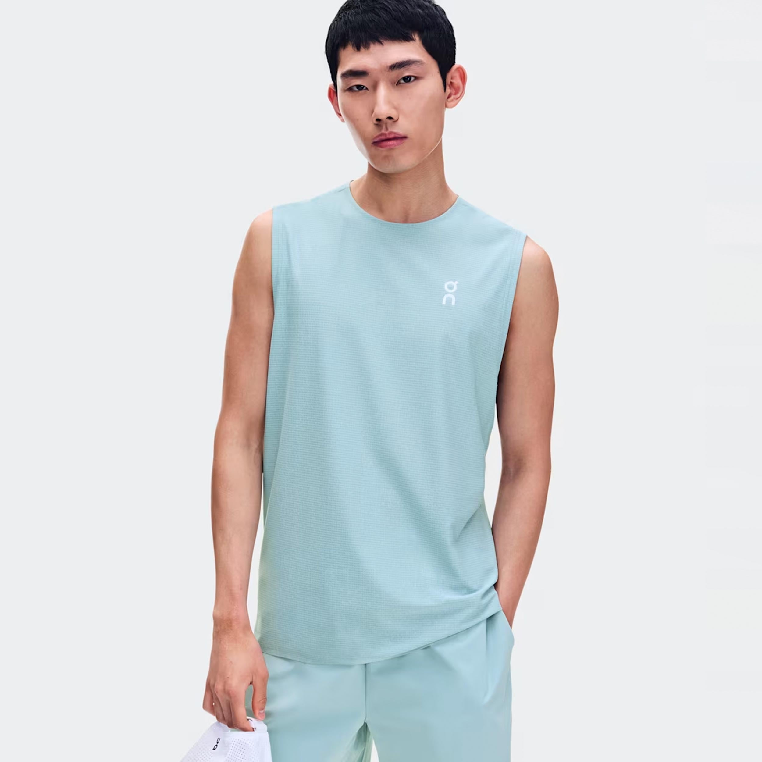 On Court Tank top Mężczyźni - niebiesko-szary