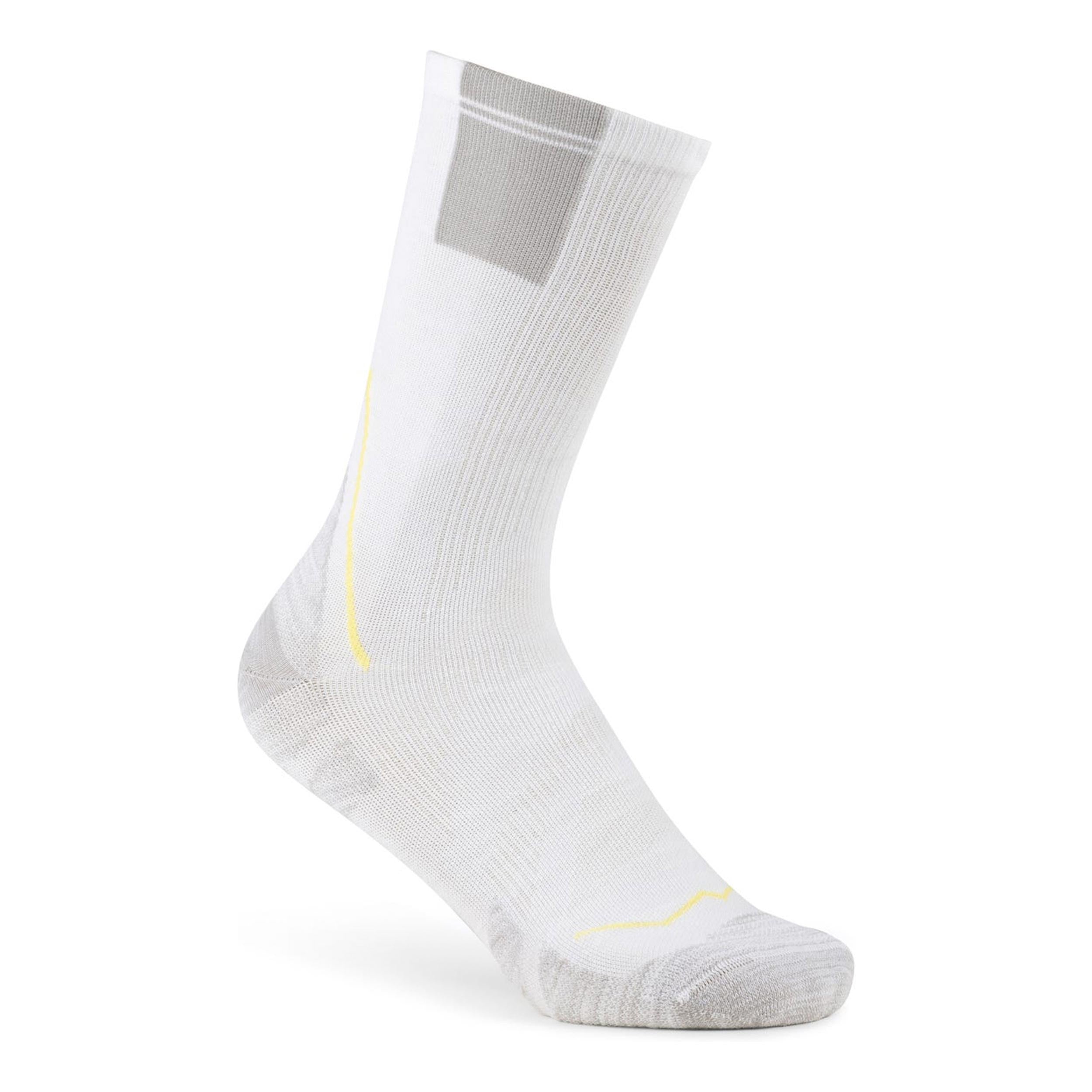 Buff Coolnet Crew  Skarpety do biegania Unisex-biały