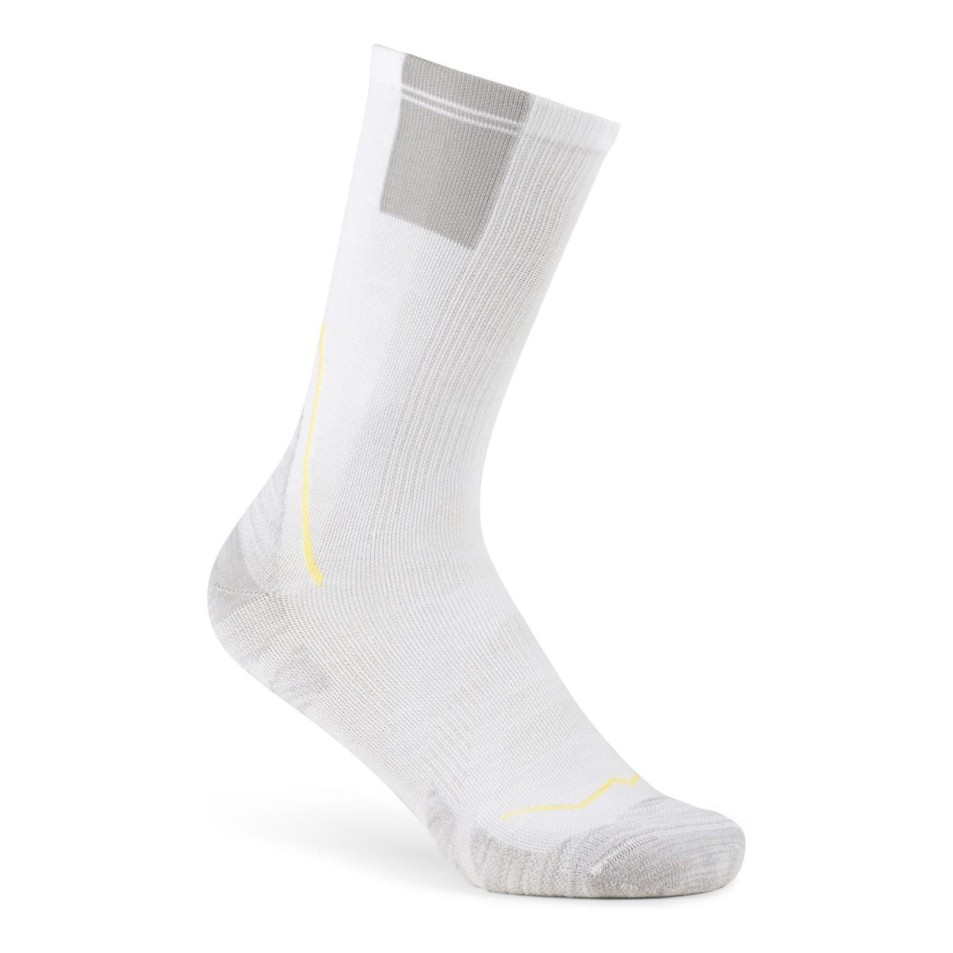Buff Coolnet Crew  Skarpety do biegania Unisex-biały