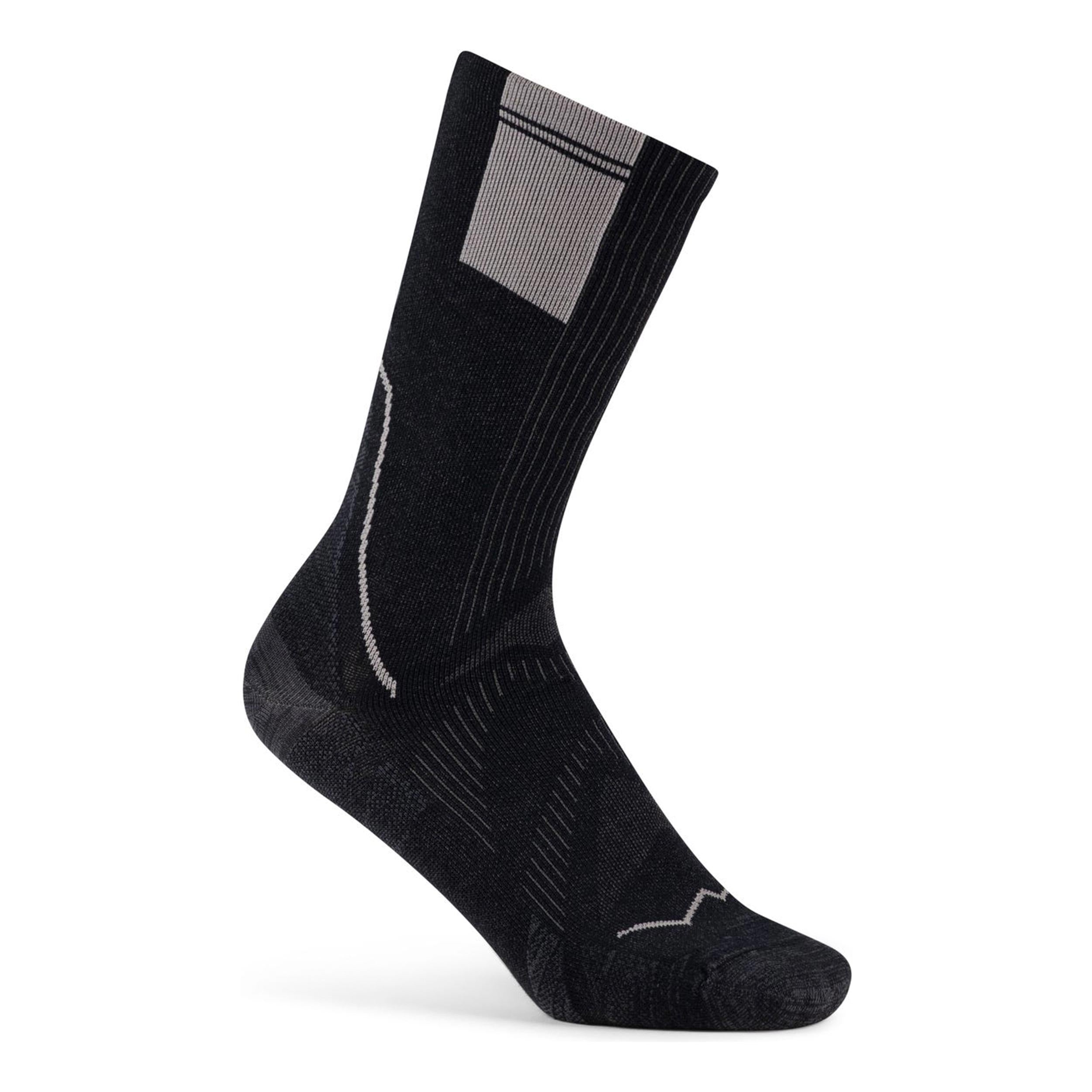 Buff Coolnet Crew  Skarpety do biegania Unisex - czarny