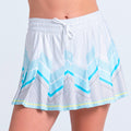 High Waist Lavish Lane Spódnica Kobiety - biały, wielokolorowy