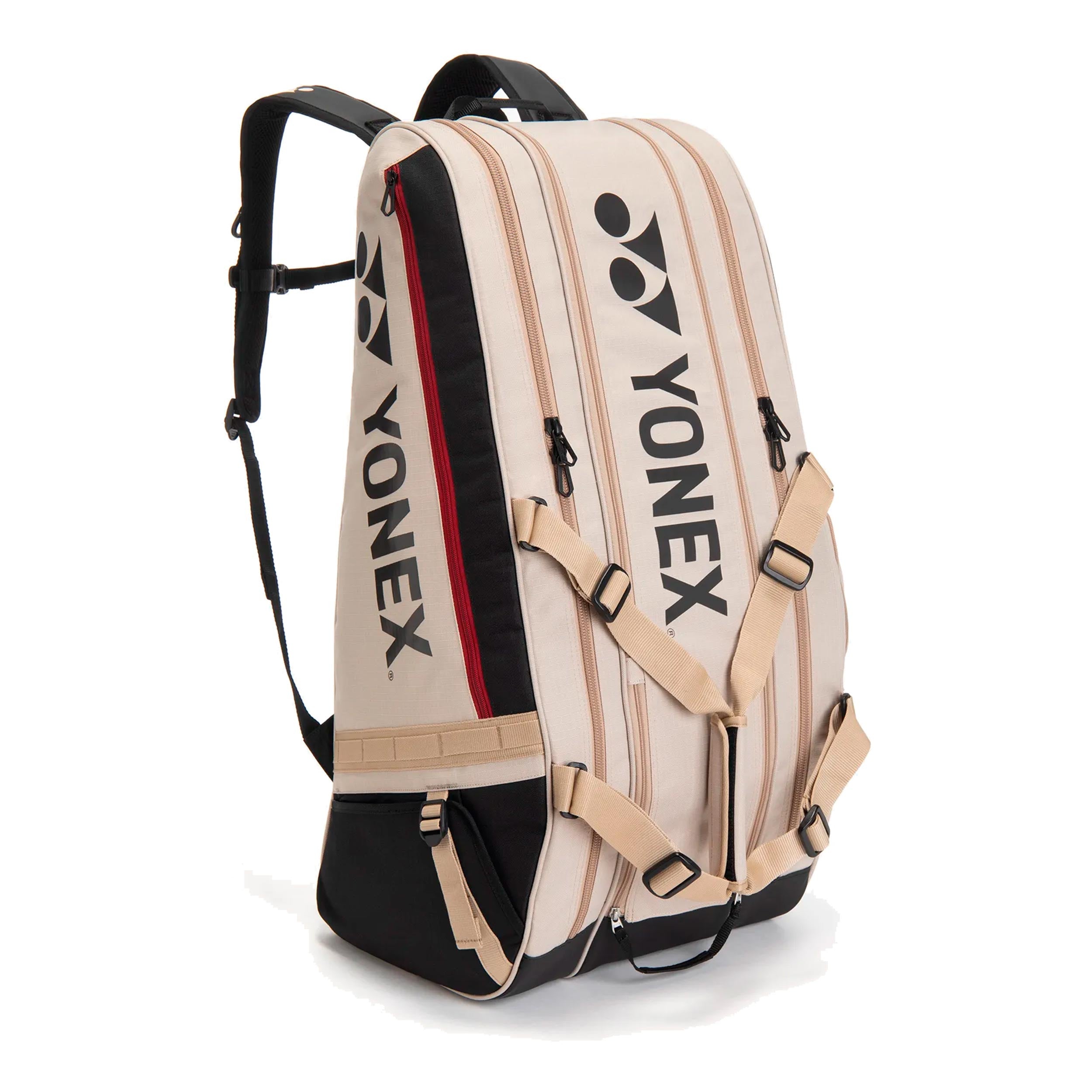 Yonex Gearlogic Raquet Bag Torba na rakiete -beż, czarny
