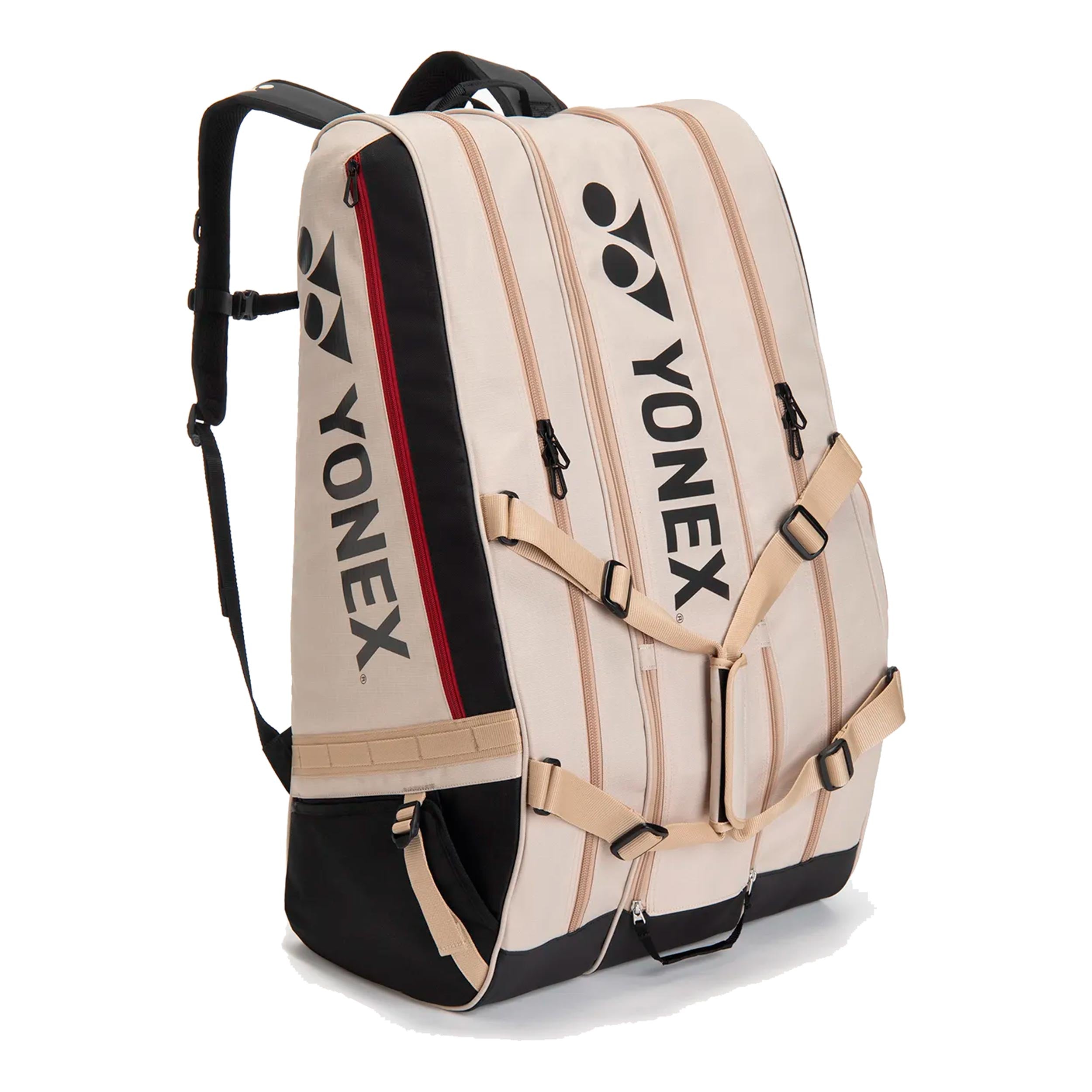 Yonex Gearlogic Raquet Bag Torba na rakiete -beż, czarny