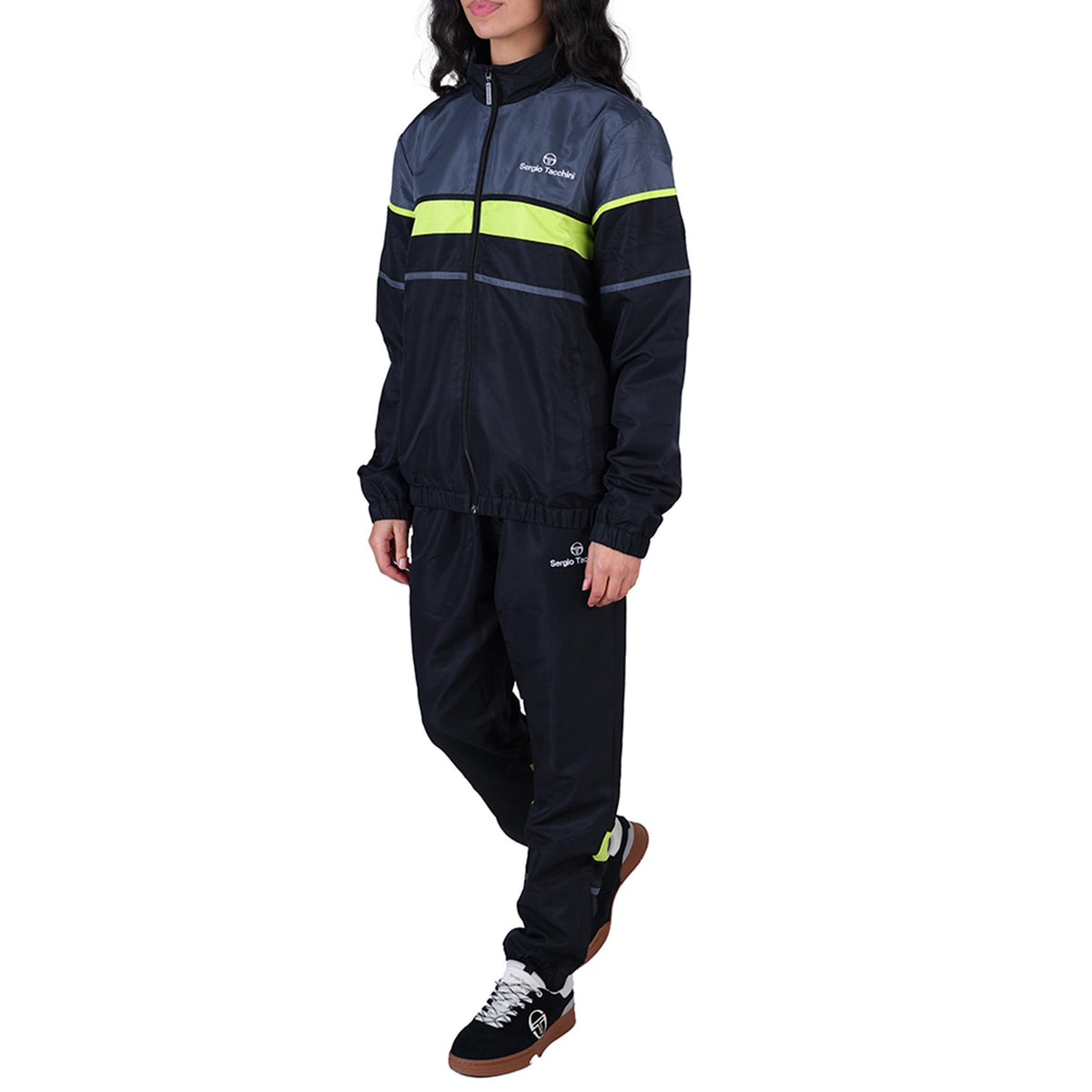 Sergio Tacchini Scorpione Dres Mężczyźni - czarny, szary