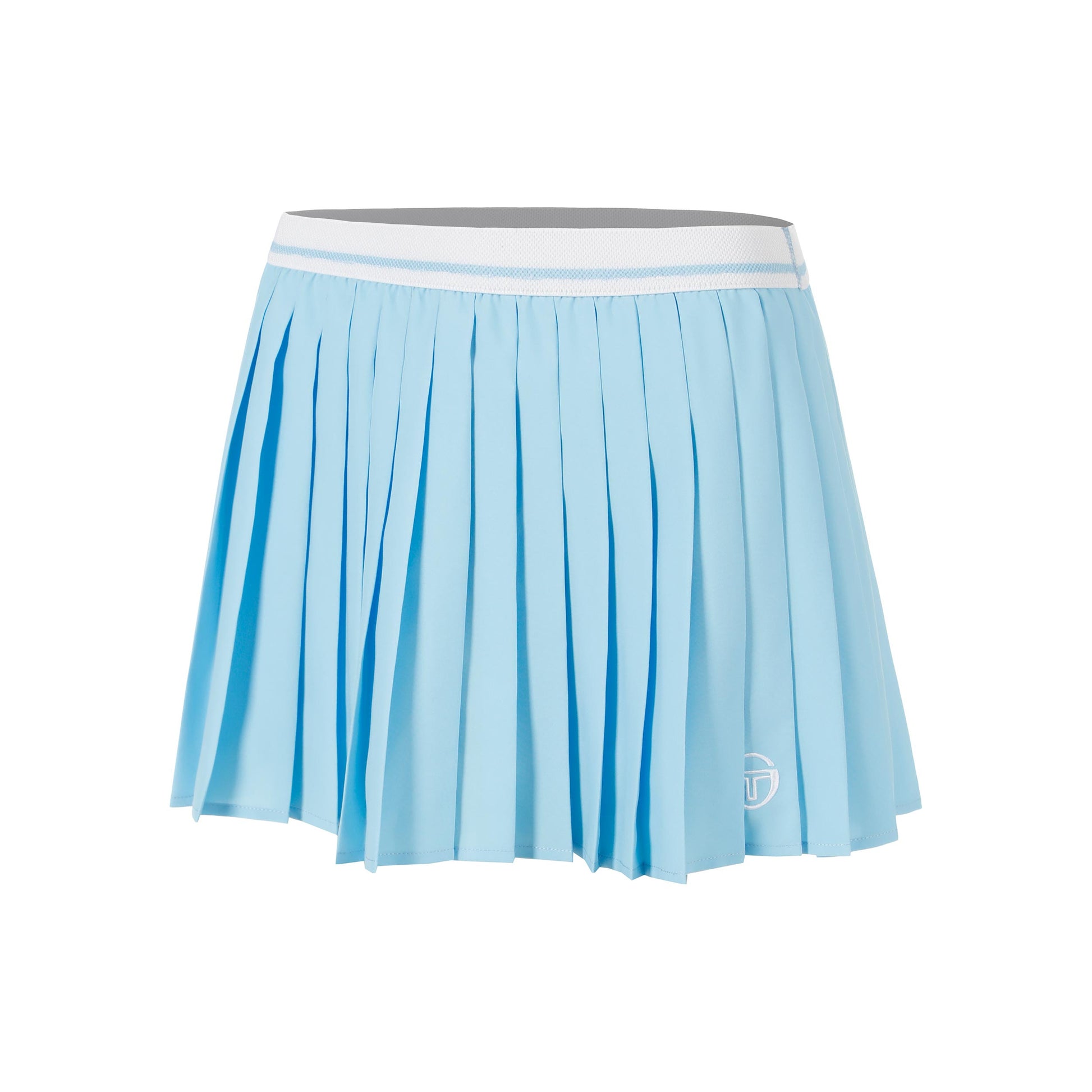 Sergio Tacchini TCP Spódnica Kobiety - jasnoniebieski, biały