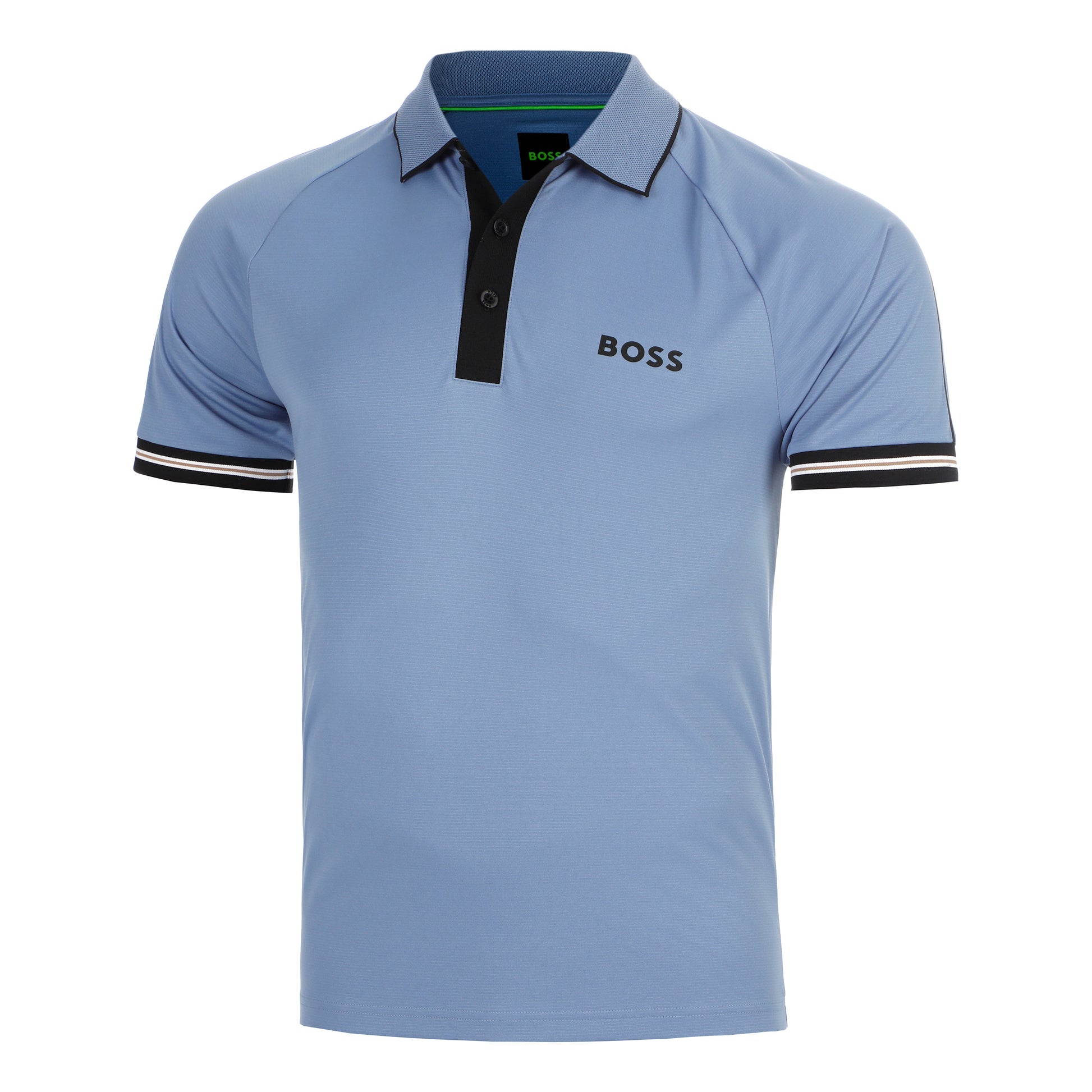 BOSS Serve Polo Mężczyźni-niebiesko-szary