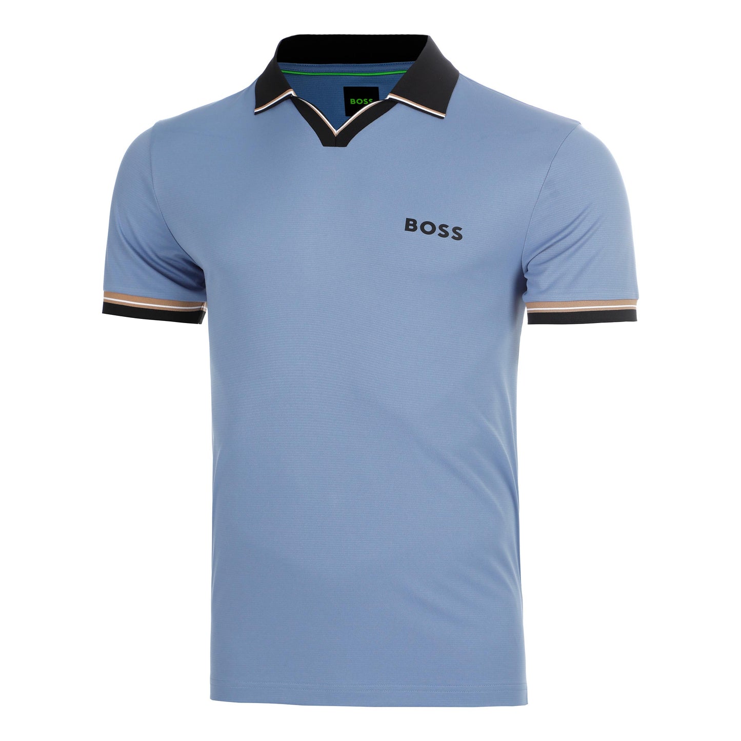 BOSS Serve 2 Polo Mężczyźni-niebiesko-szary