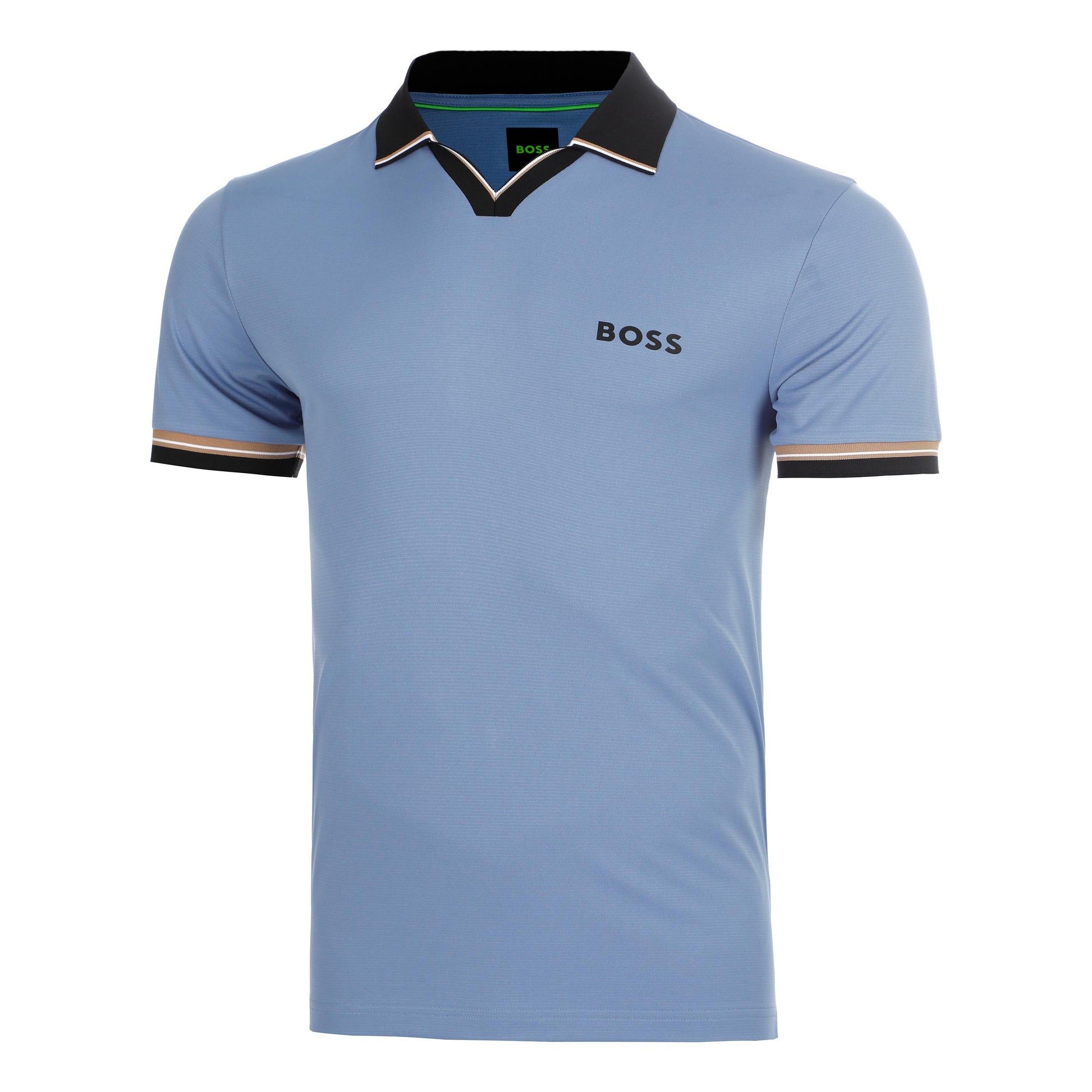 BOSS Serve 2 Polo Mężczyźni-niebiesko-szary