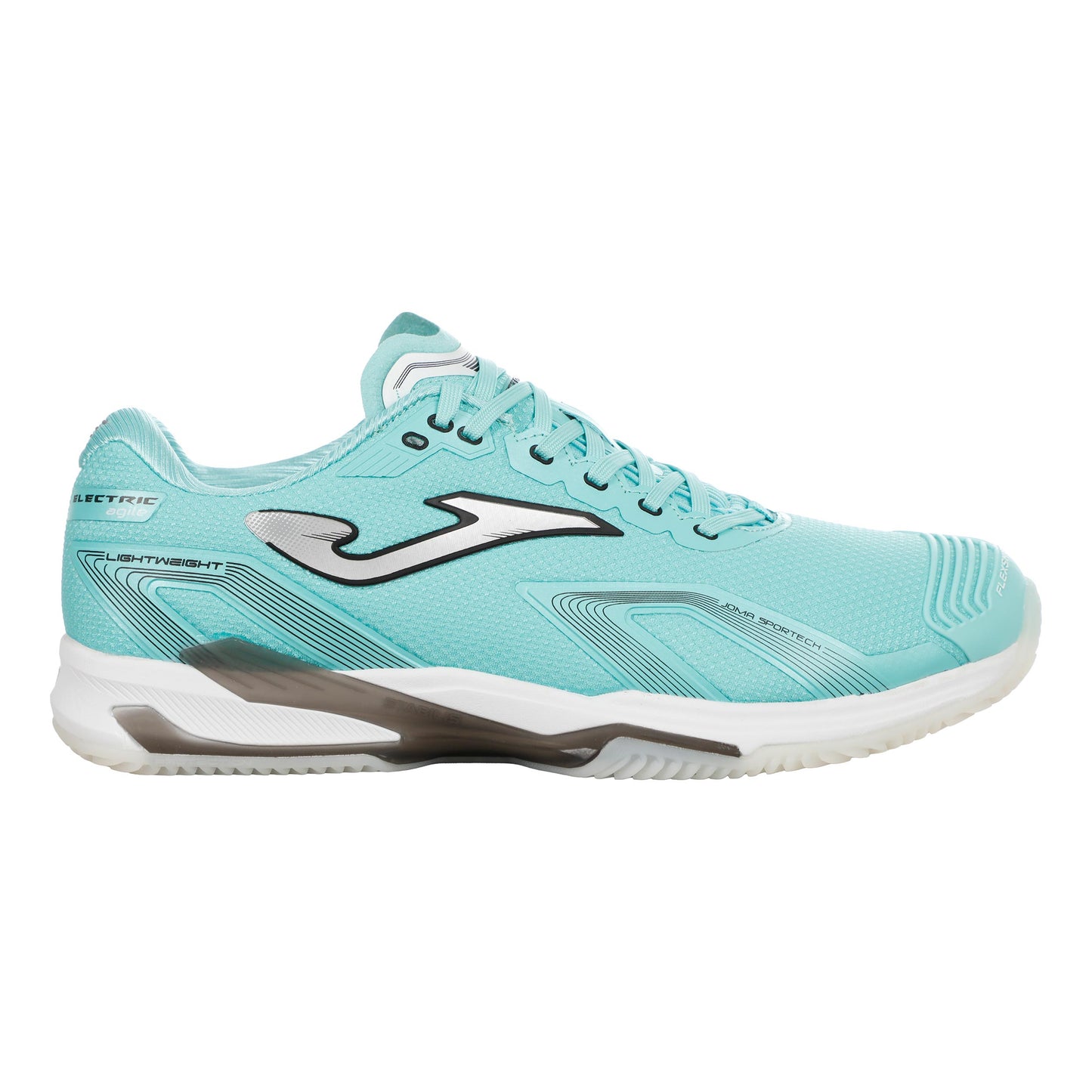 Joma Electric Clay buty do tenisa ziemnego - turkus
