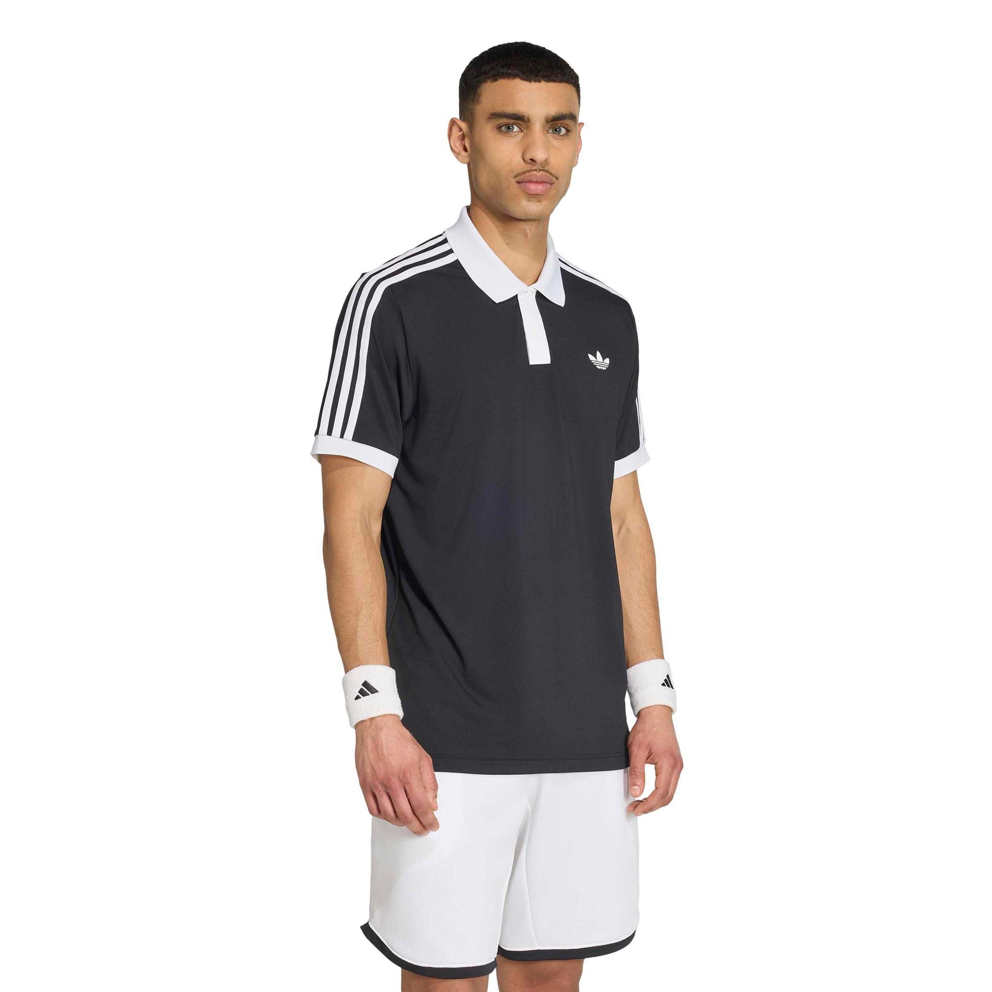 adidas Classics Polo Mężczyźni - czarny, biały