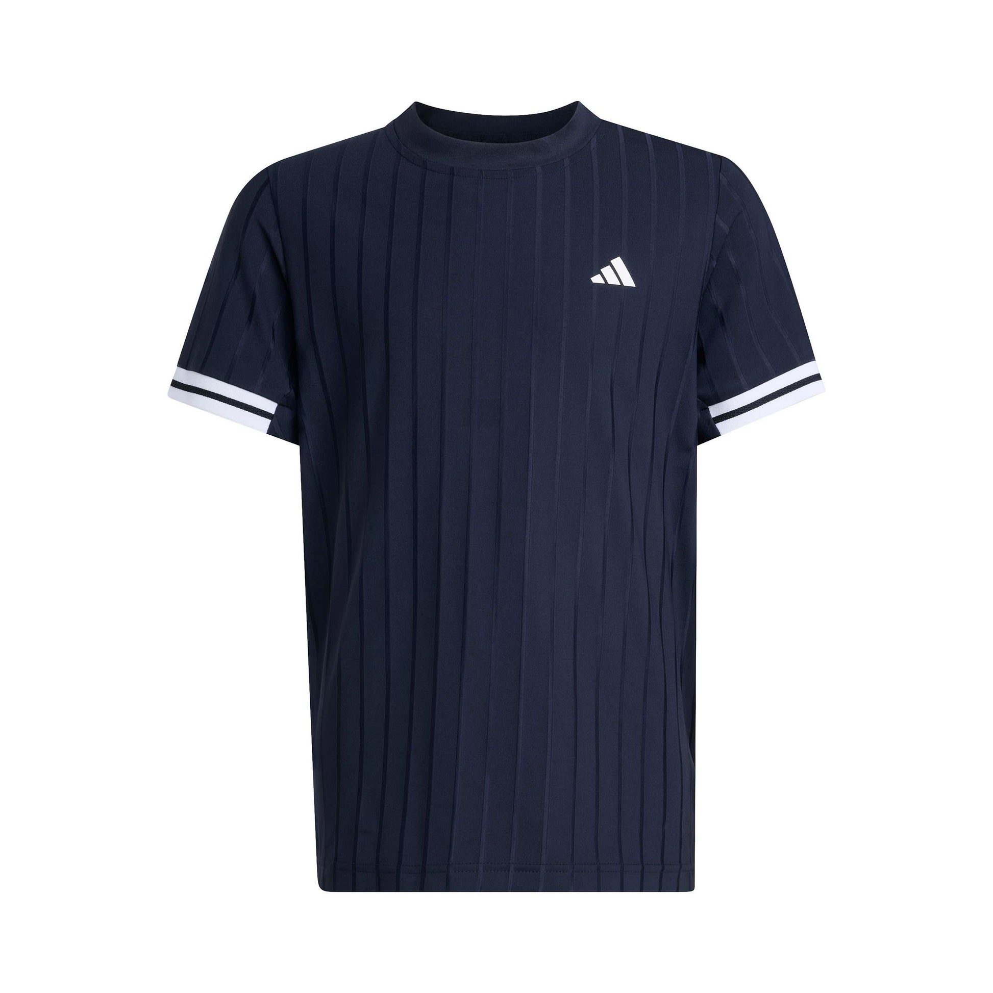 adidas Climacool Pro Koszulka Chłopcy - ciemnoniebieski, biały