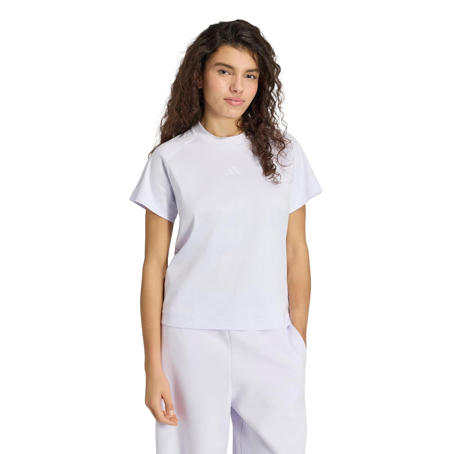 adidas Regular Koszulka Kobiety - liliowy