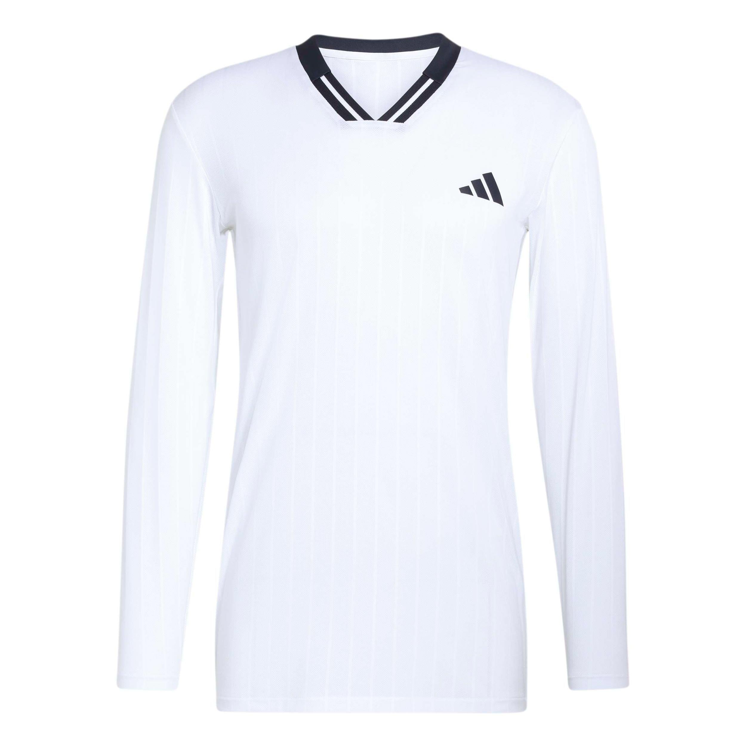 adidas Wow Top Długi Rękaw Mężczyźni - biały, czarny