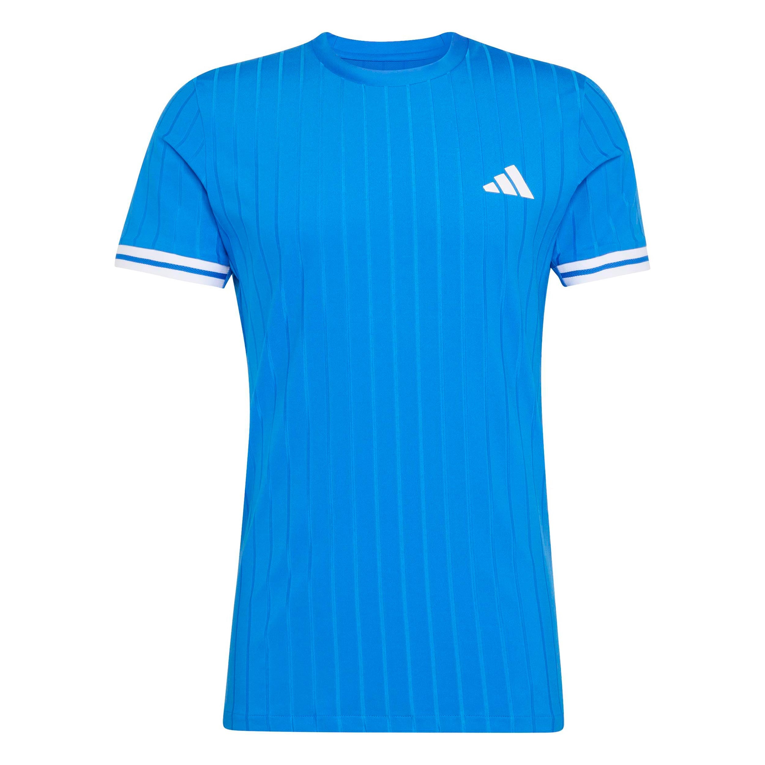 adidas Freelift Pro Koszulka Mężczyźni - niebieski