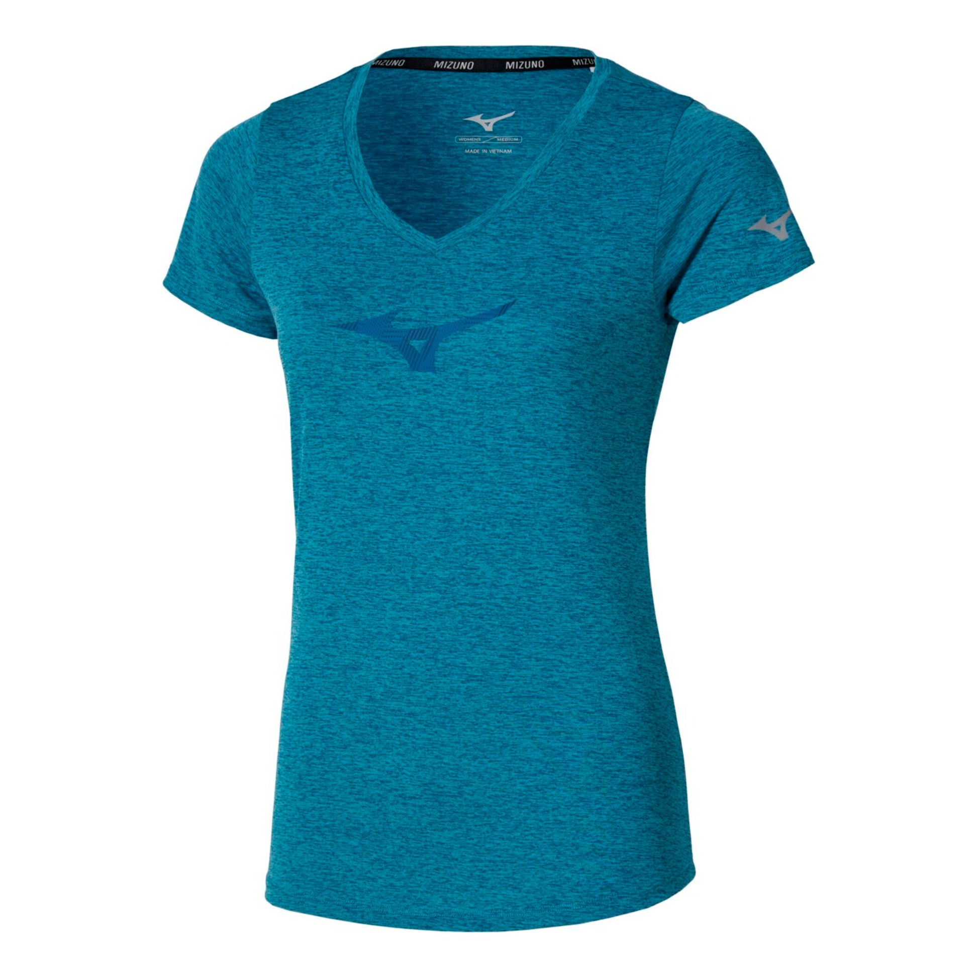 Mizuno Core Runbird Koszulka do biegania Kobiety - niebieski