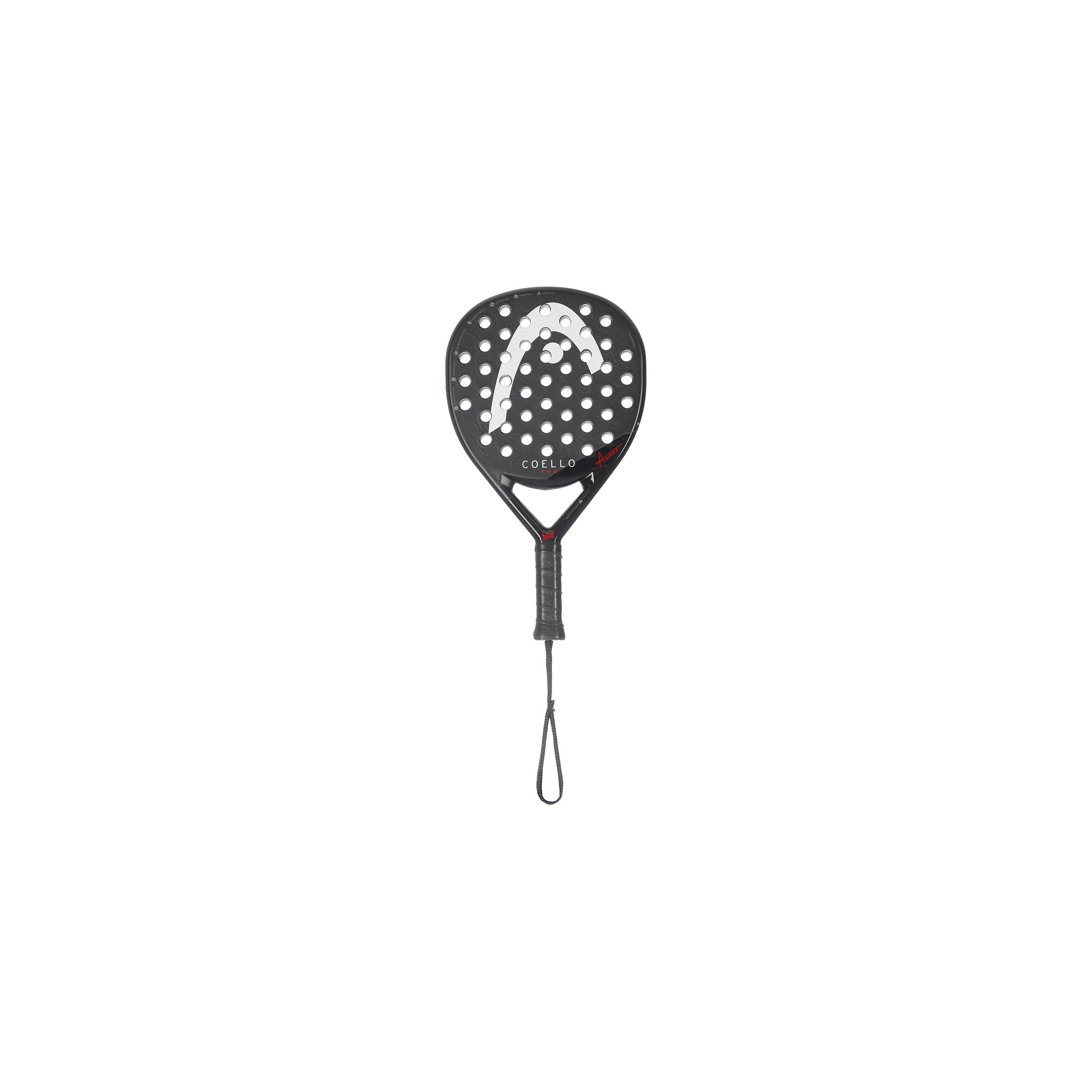 HEAD Mini Padel Coello Pro 2025 Prezent - czarny