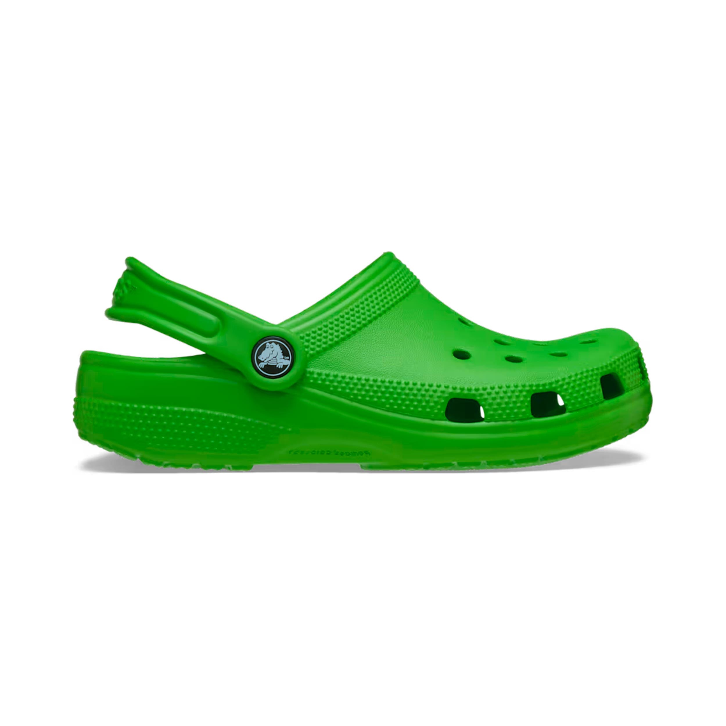 Crocs Classic Clog K Klapki kąpielowe Dzieci - zieleń